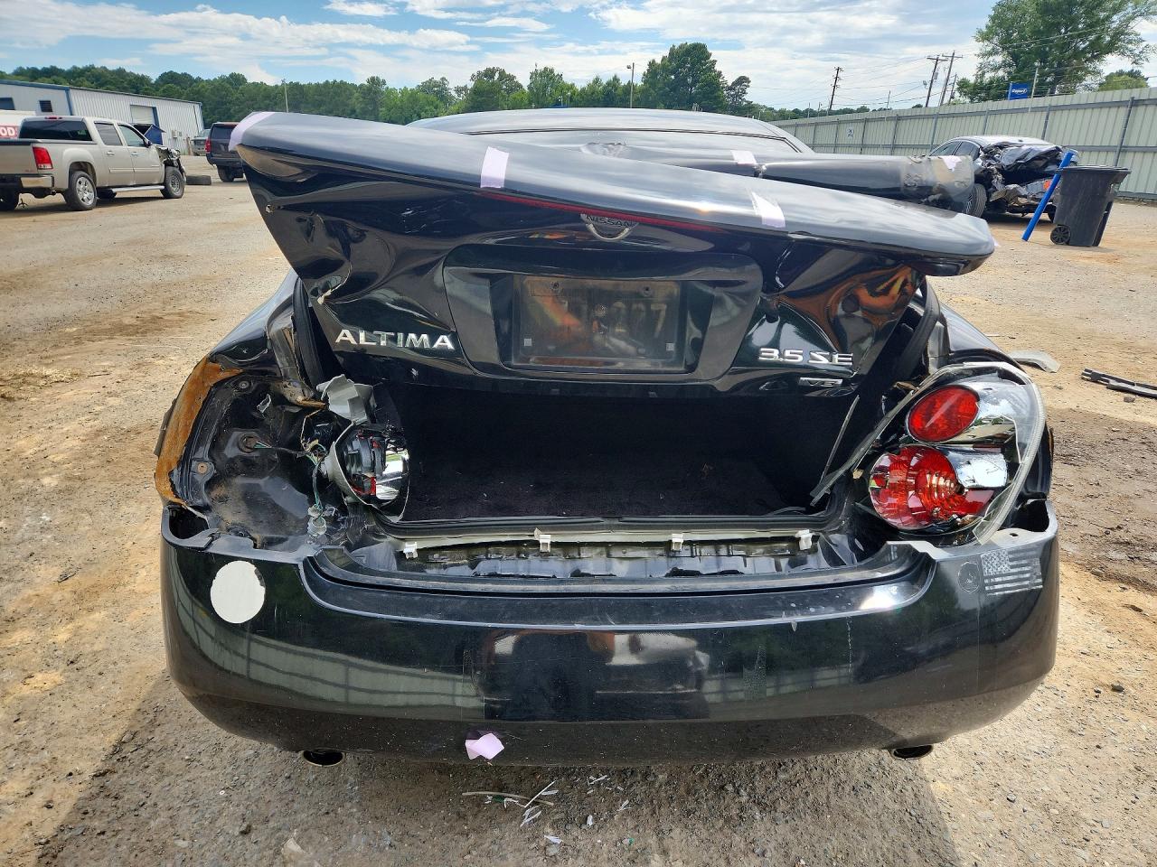 2005 Nissan Altima 3.5 Se Black vin: 1N4BL11D35N921202
