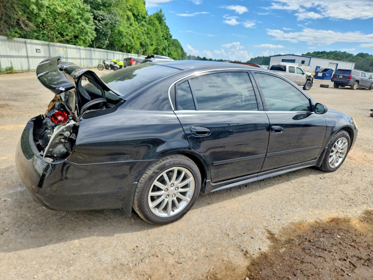 2005 Nissan Altima 3.5 Se Black vin: 1N4BL11D35N921202