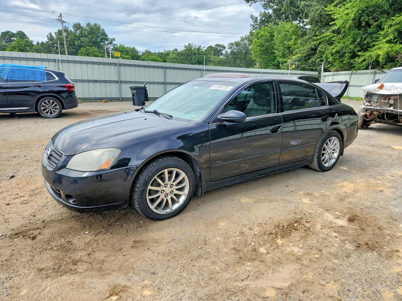 2005 Nissan Altima 3.5 Se Черный vin: 1N4BL11D35N921202