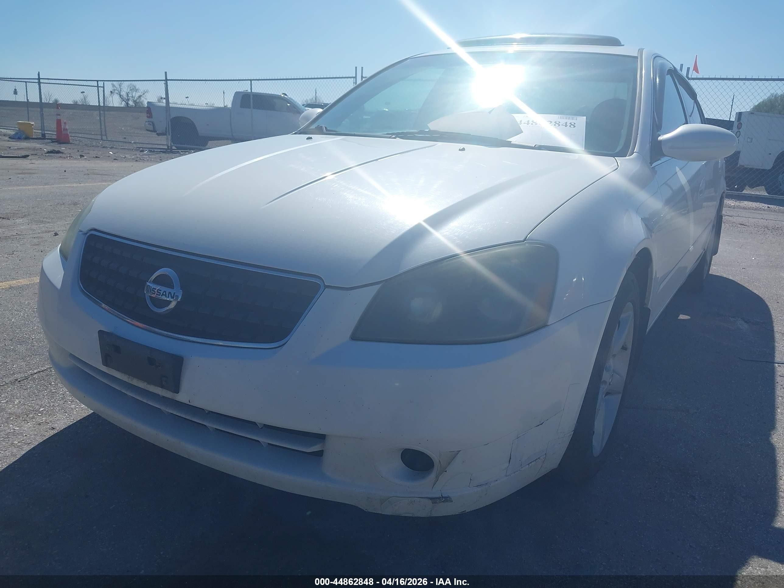 2006 Nissan Altima 3.5 Se White vin: 1N4BL11D36C157252