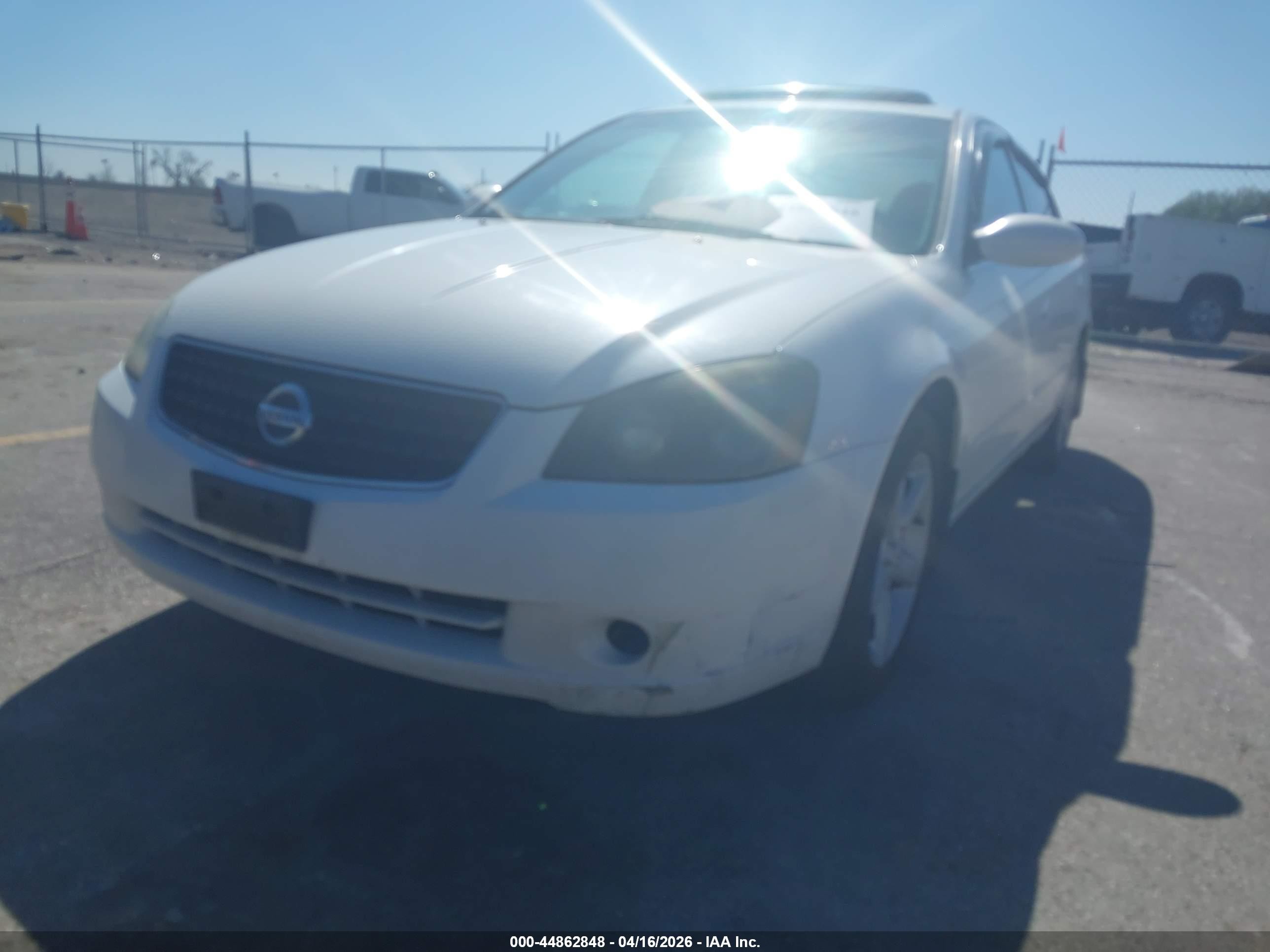 2006 Nissan Altima 3.5 Se White vin: 1N4BL11D36C157252