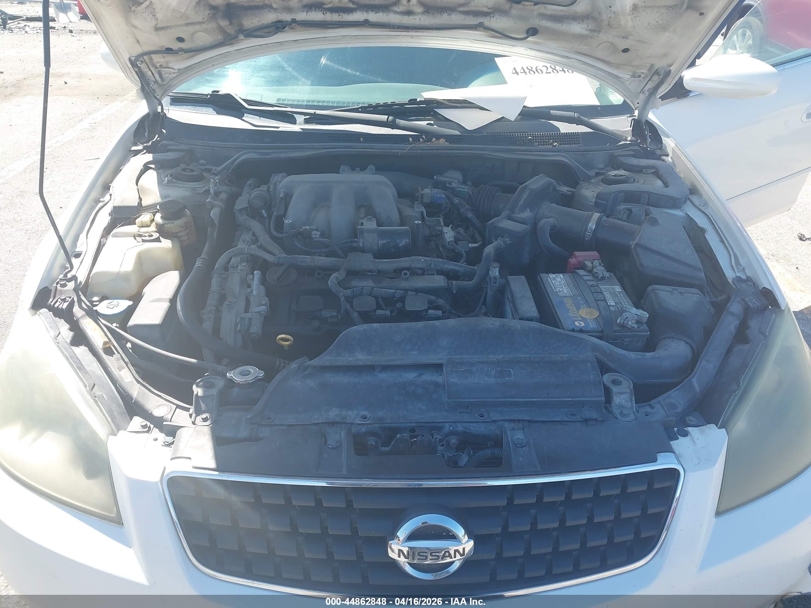 2006 Nissan Altima 3.5 Se White vin: 1N4BL11D36C157252