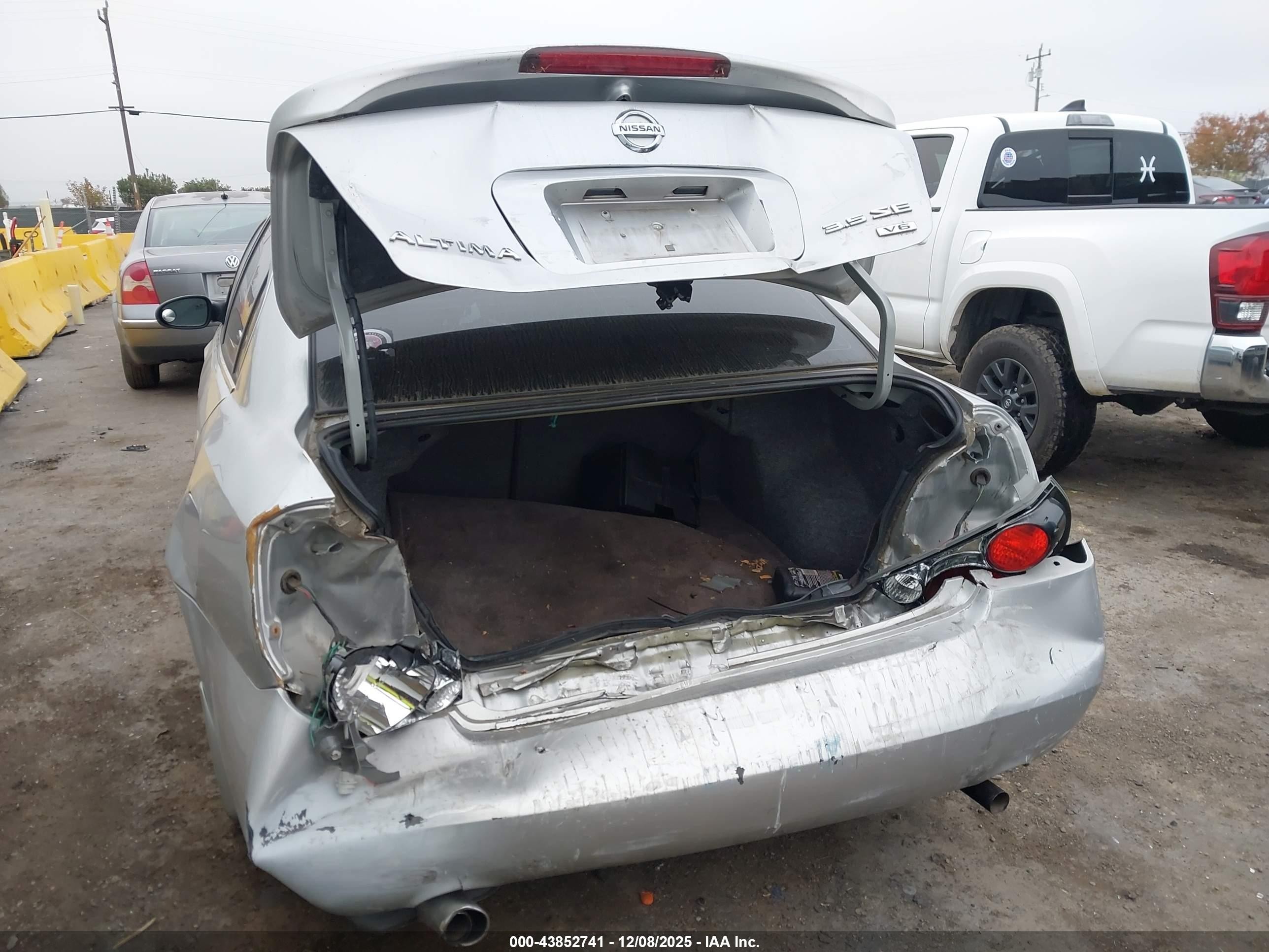 2006 Nissan Altima 3.5 Se Silver vin: 1N4BL11D36C183608