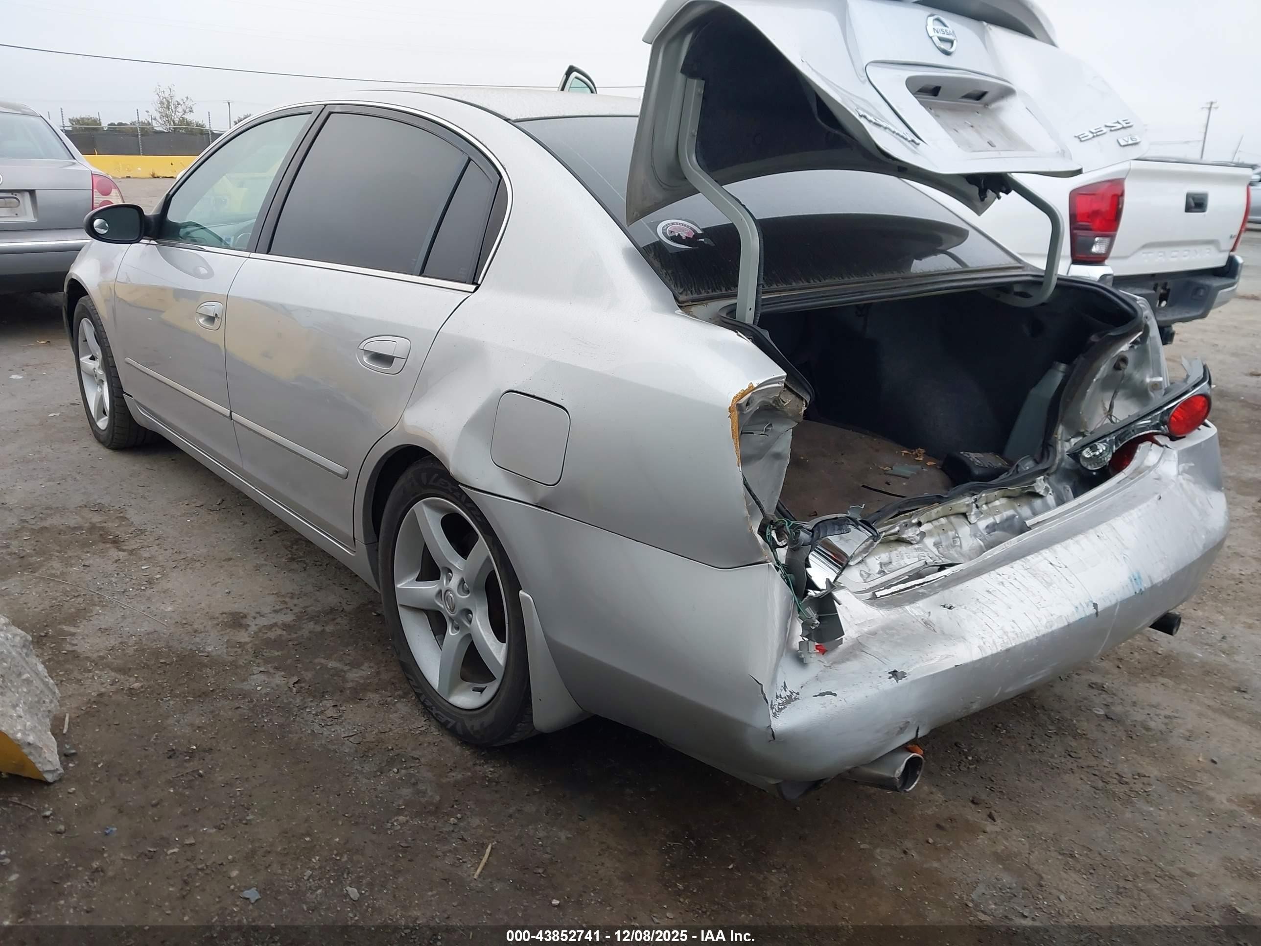 2006 Nissan Altima 3.5 Se Silver vin: 1N4BL11D36C183608