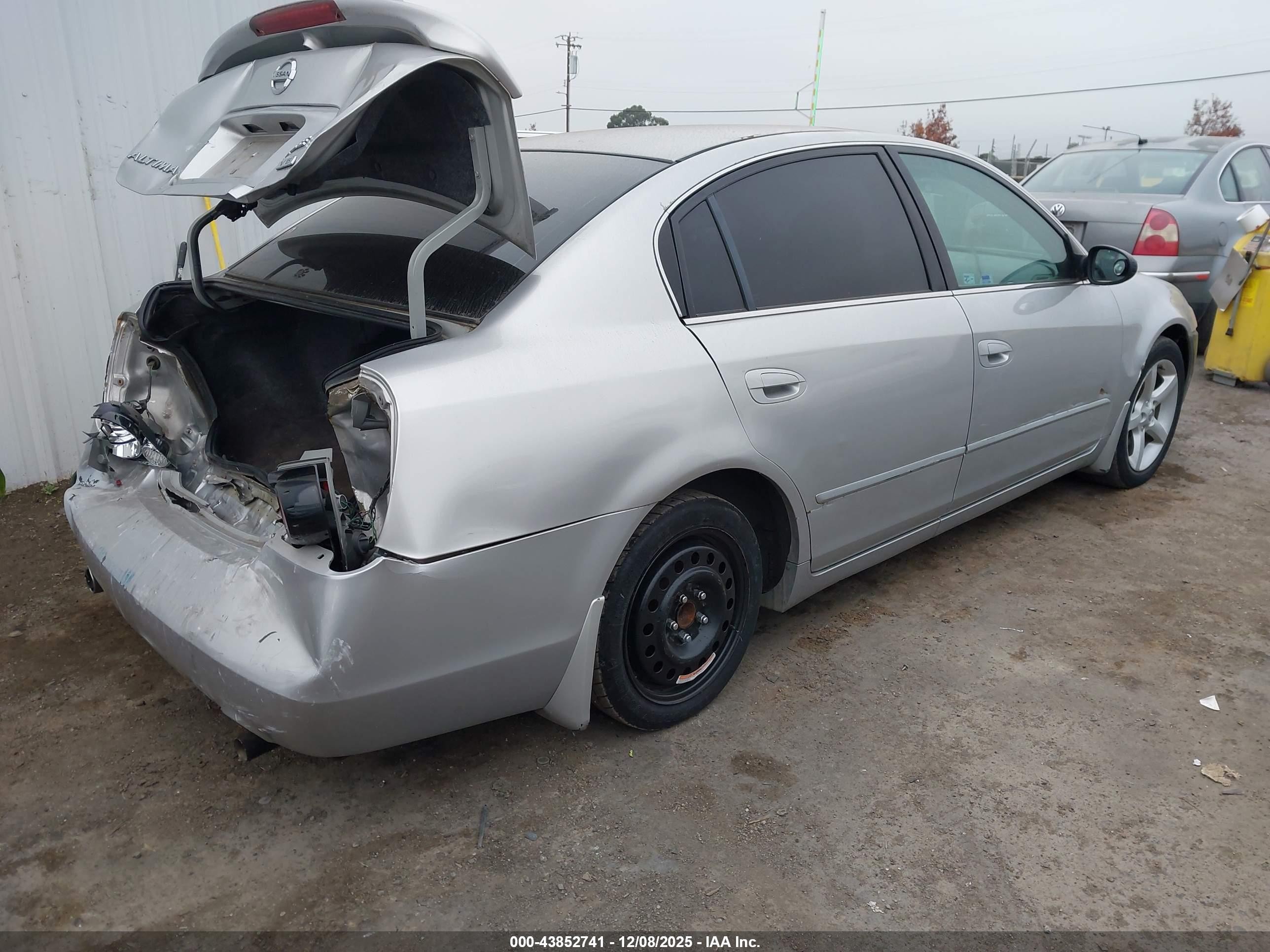 2006 Nissan Altima 3.5 Se Silver vin: 1N4BL11D36C183608