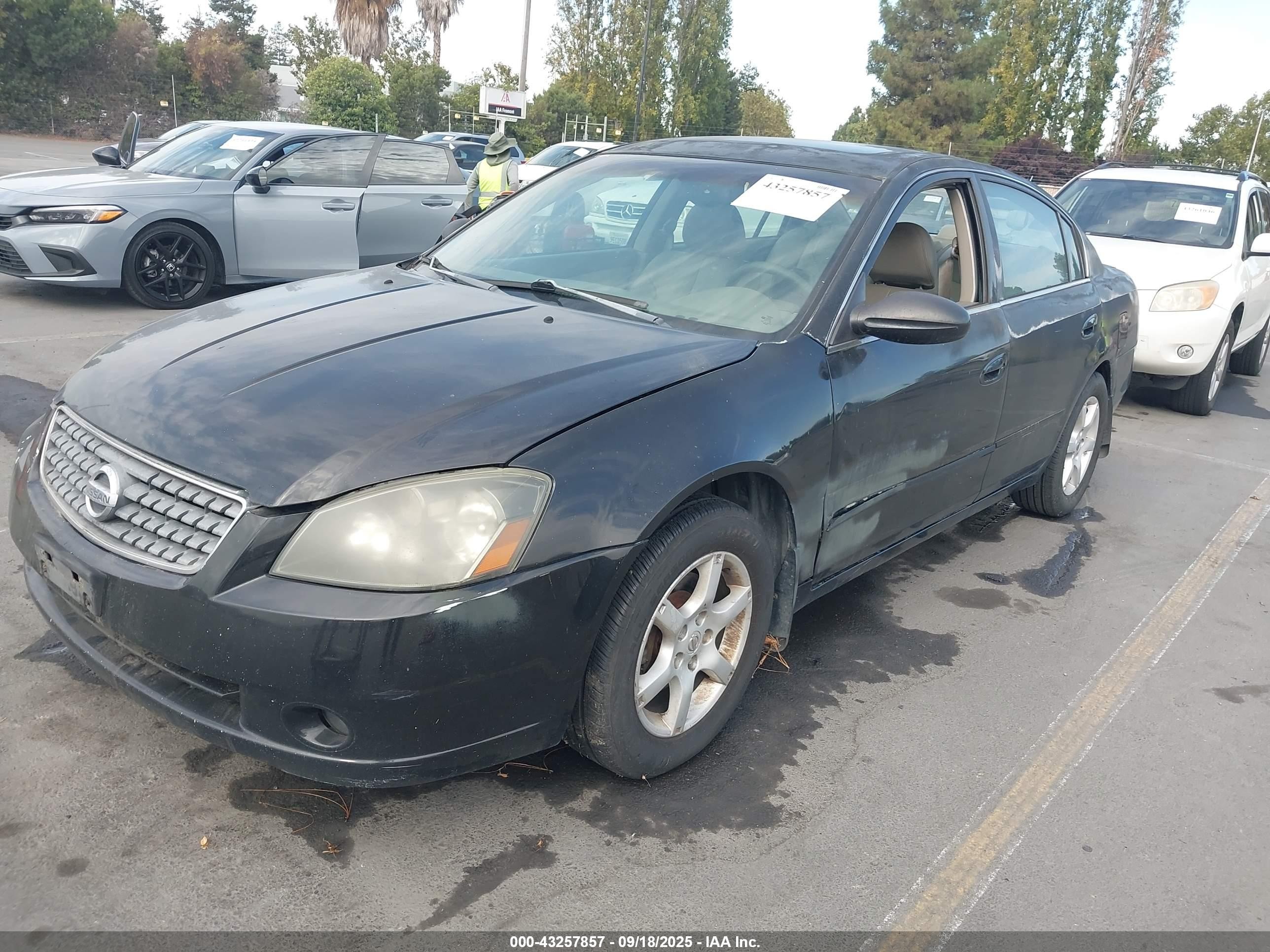 2006 Nissan Altima 3.5 Sl Black vin: 1N4BL11D36C239806