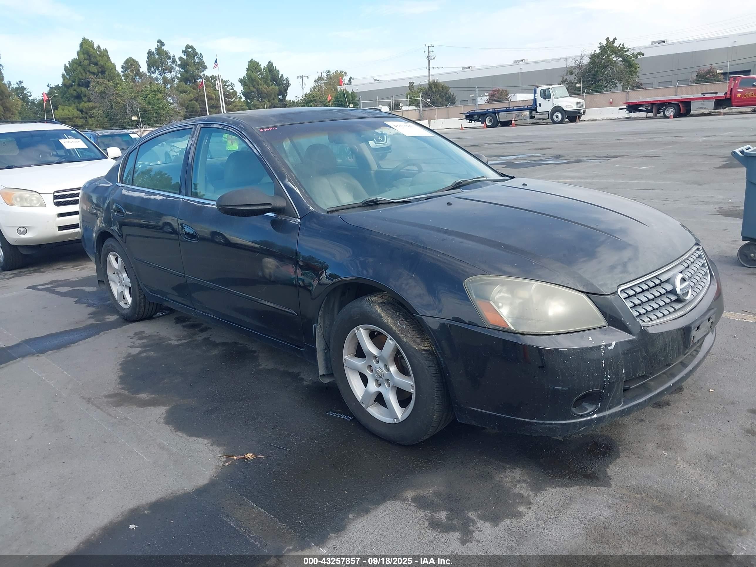 2006 Nissan Altima 3.5 Sl Black vin: 1N4BL11D36C239806