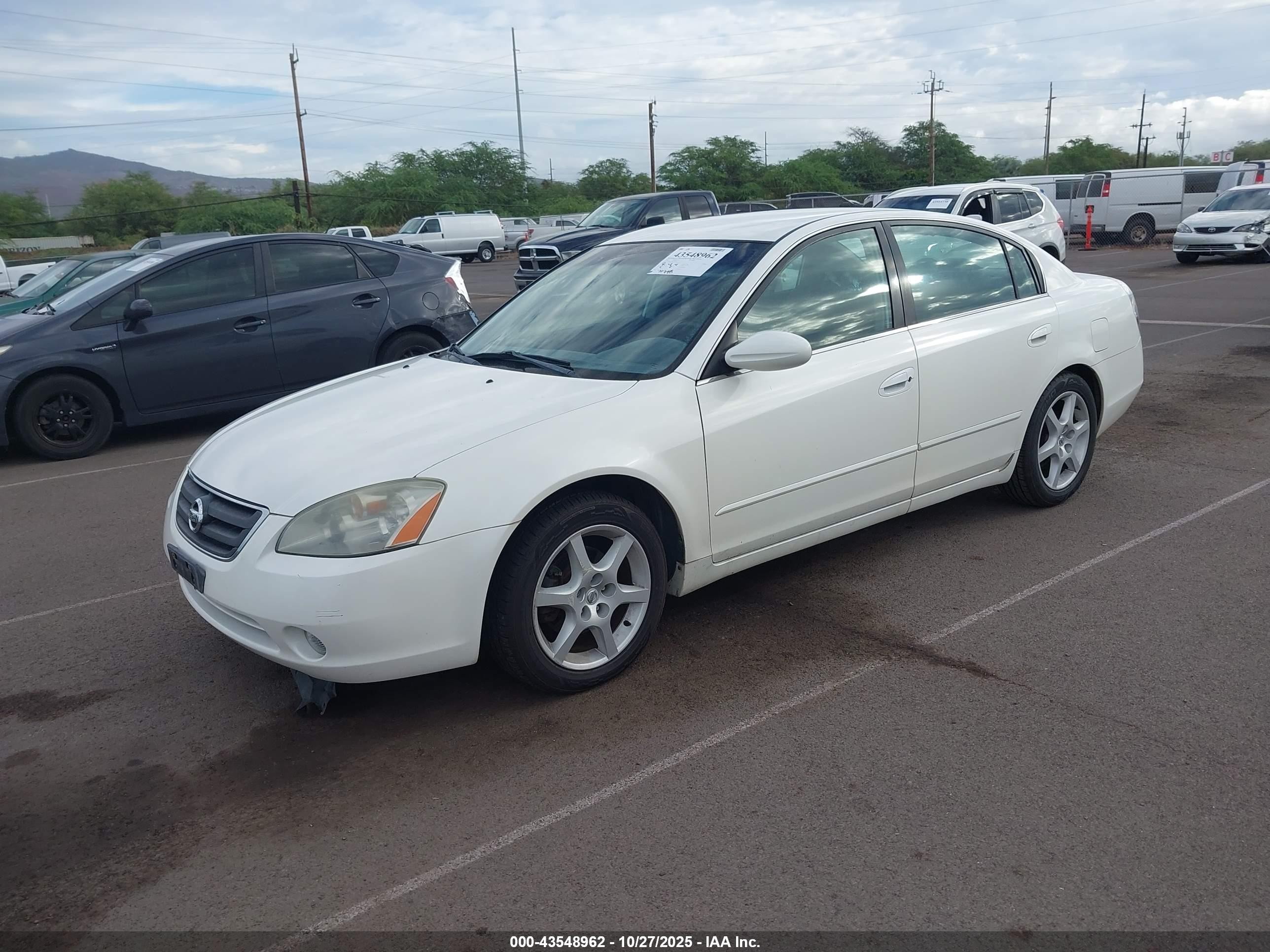 2003 Nissan Altima 3.5 Se Белый vin: 1N4BL11D43C100442