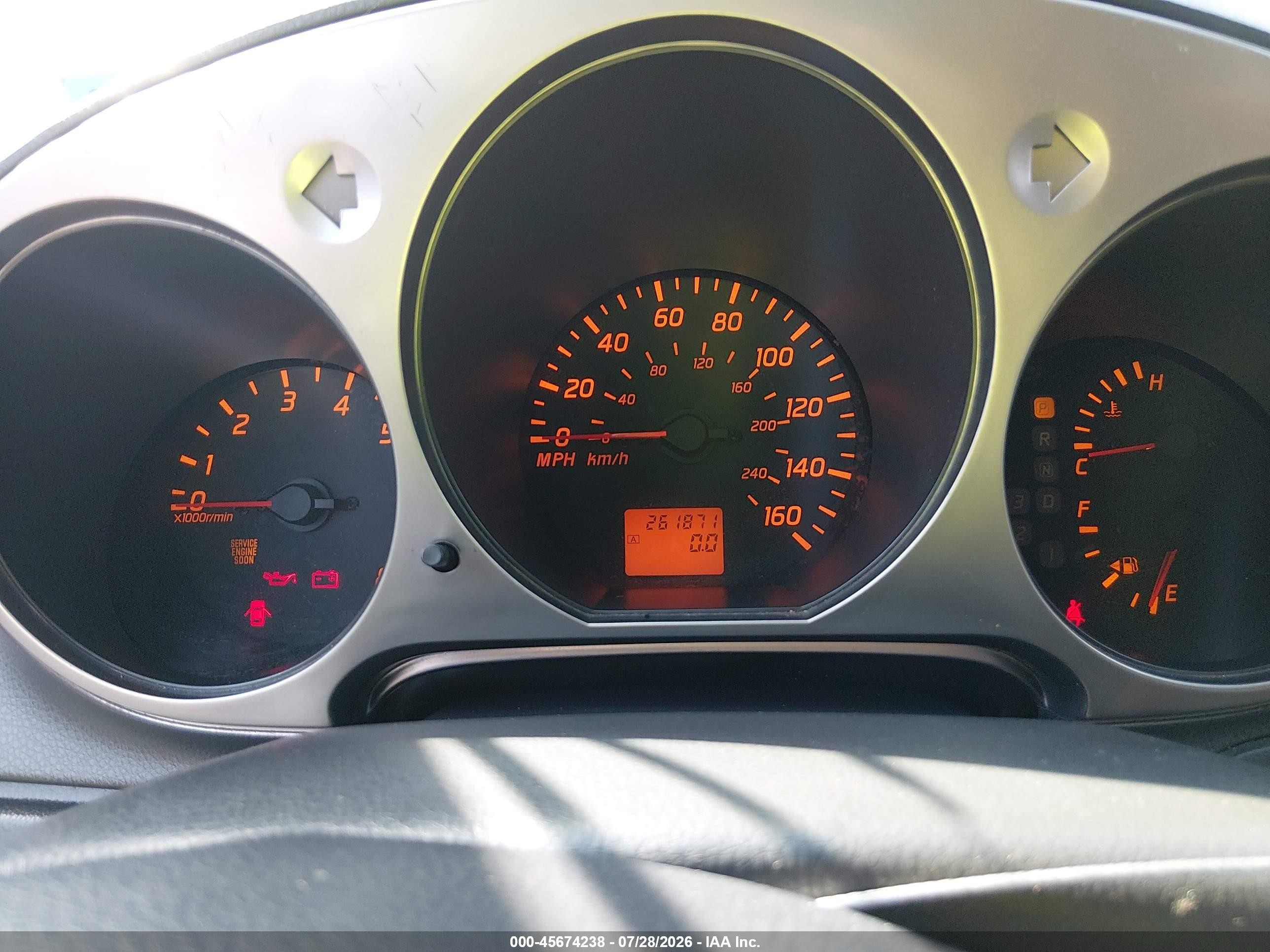 2003 Nissan Altima 3.5 Se Серебряный vin: 1N4BL11D43C244881