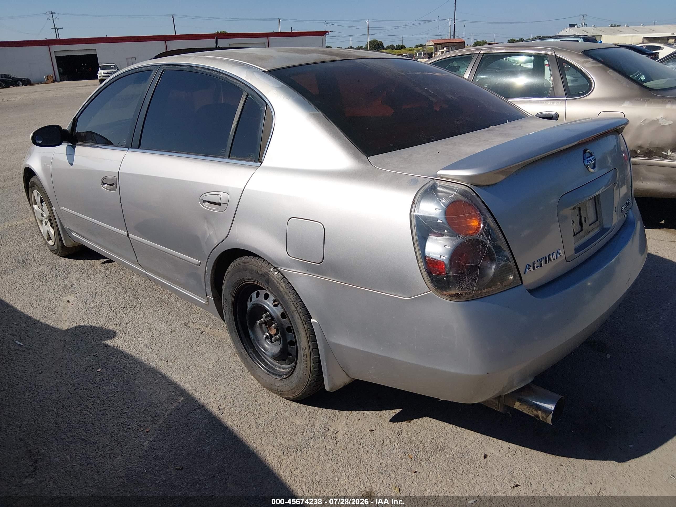 2003 Nissan Altima 3.5 Se Серебряный vin: 1N4BL11D43C244881
