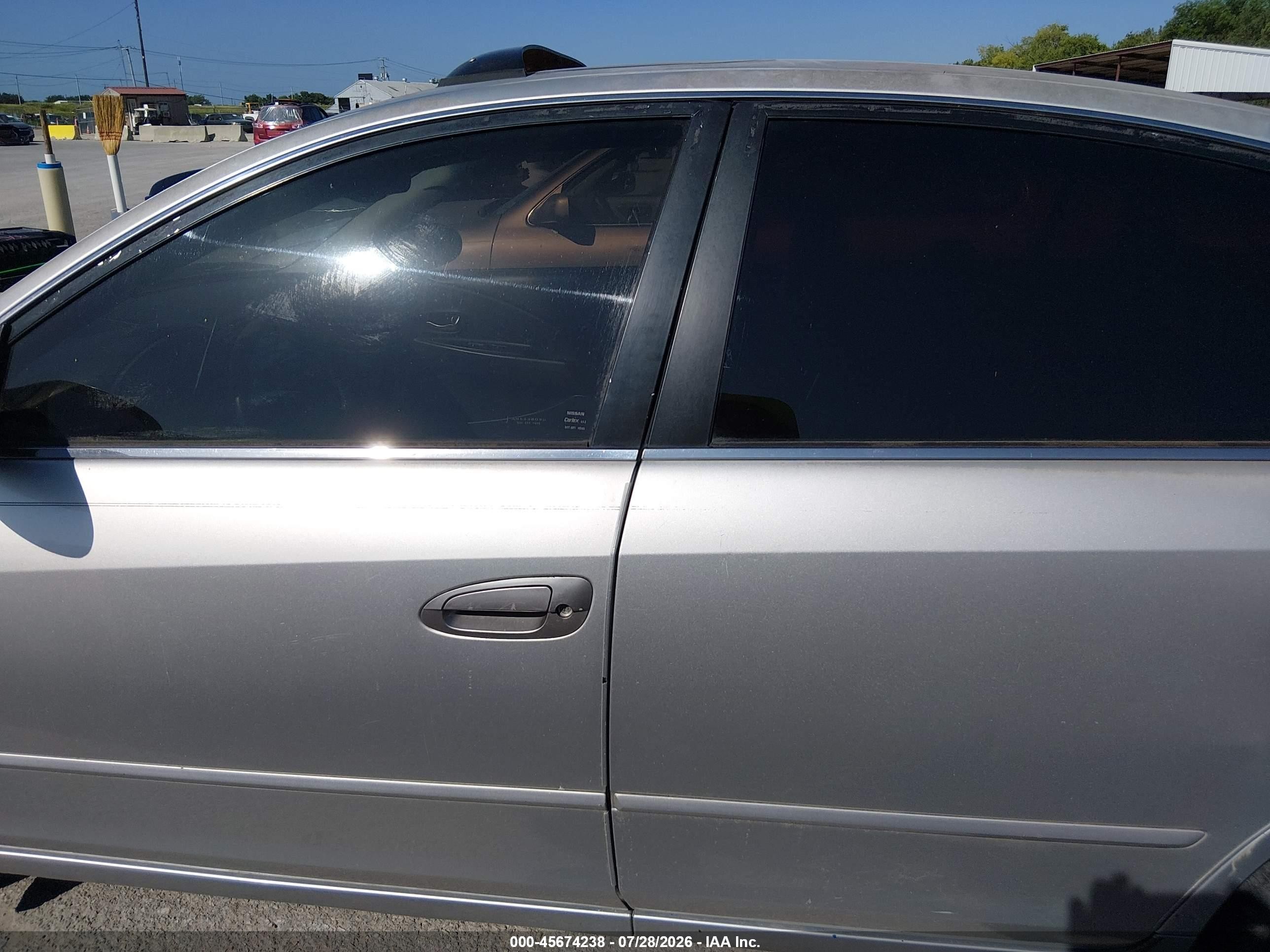 2003 Nissan Altima 3.5 Se Серебряный vin: 1N4BL11D43C244881