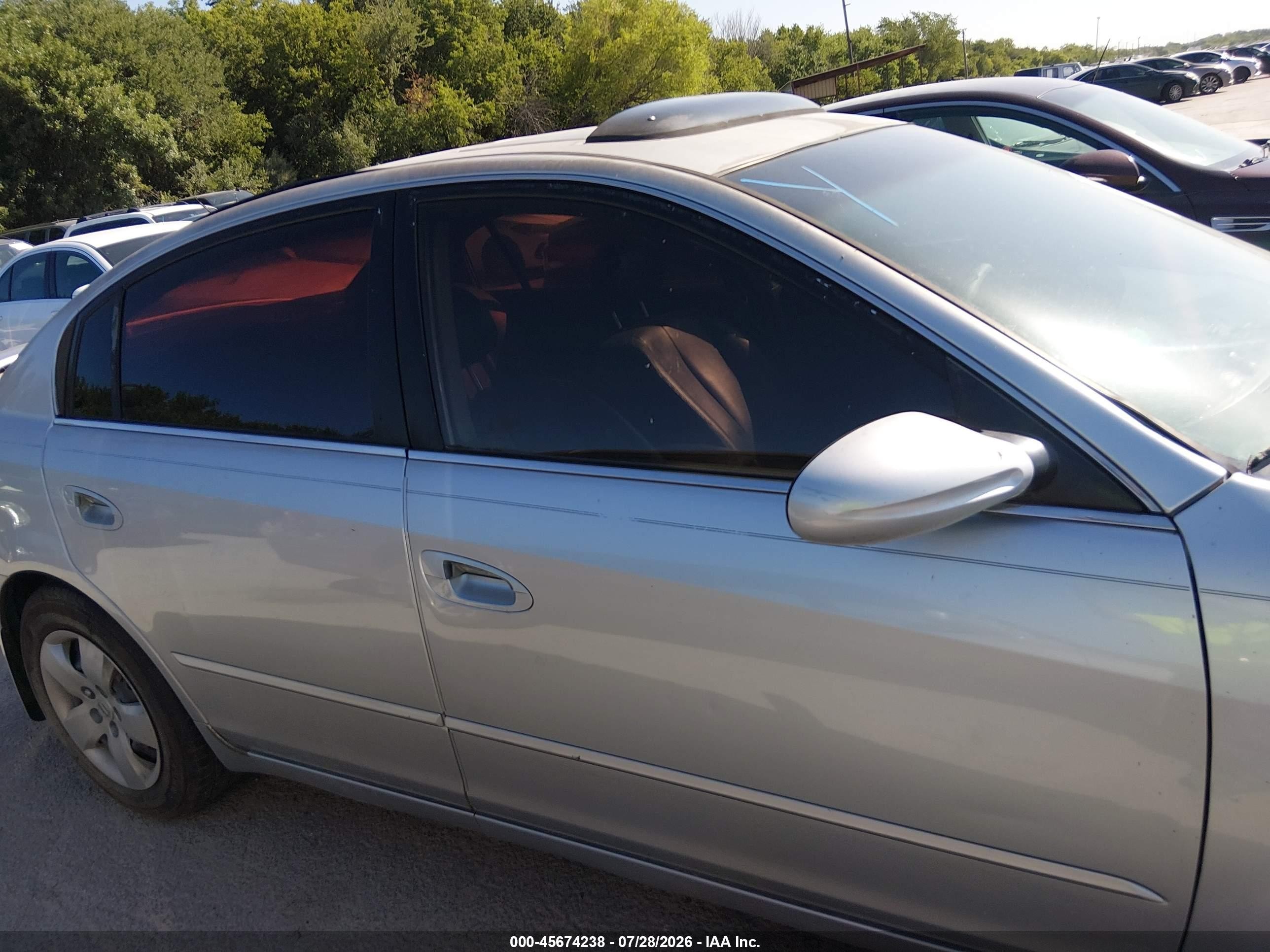 2003 Nissan Altima 3.5 Se Серебряный vin: 1N4BL11D43C244881
