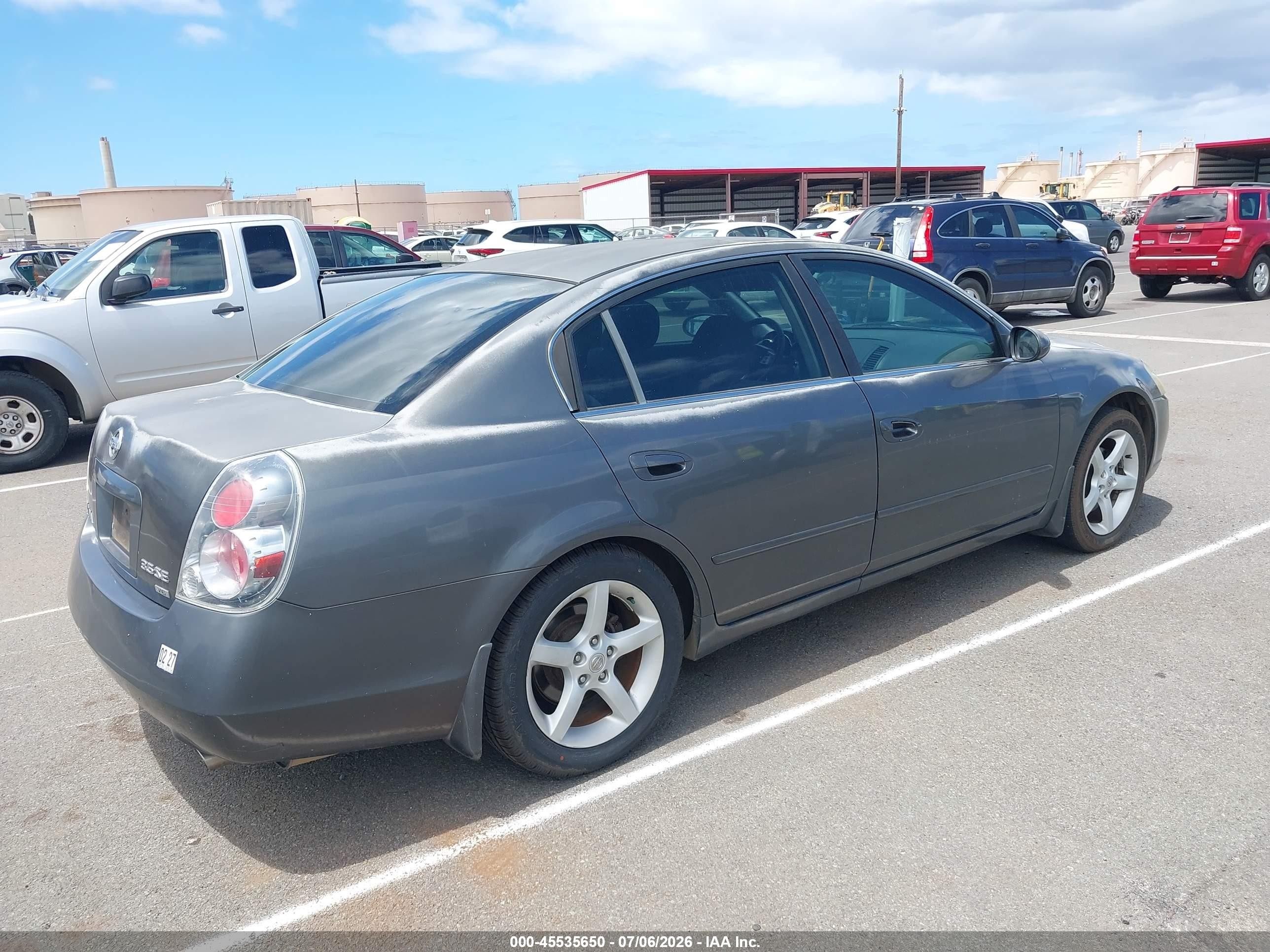 2005 Nissan Altima 3.5 Se Серый vin: 1N4BL11D45C382844