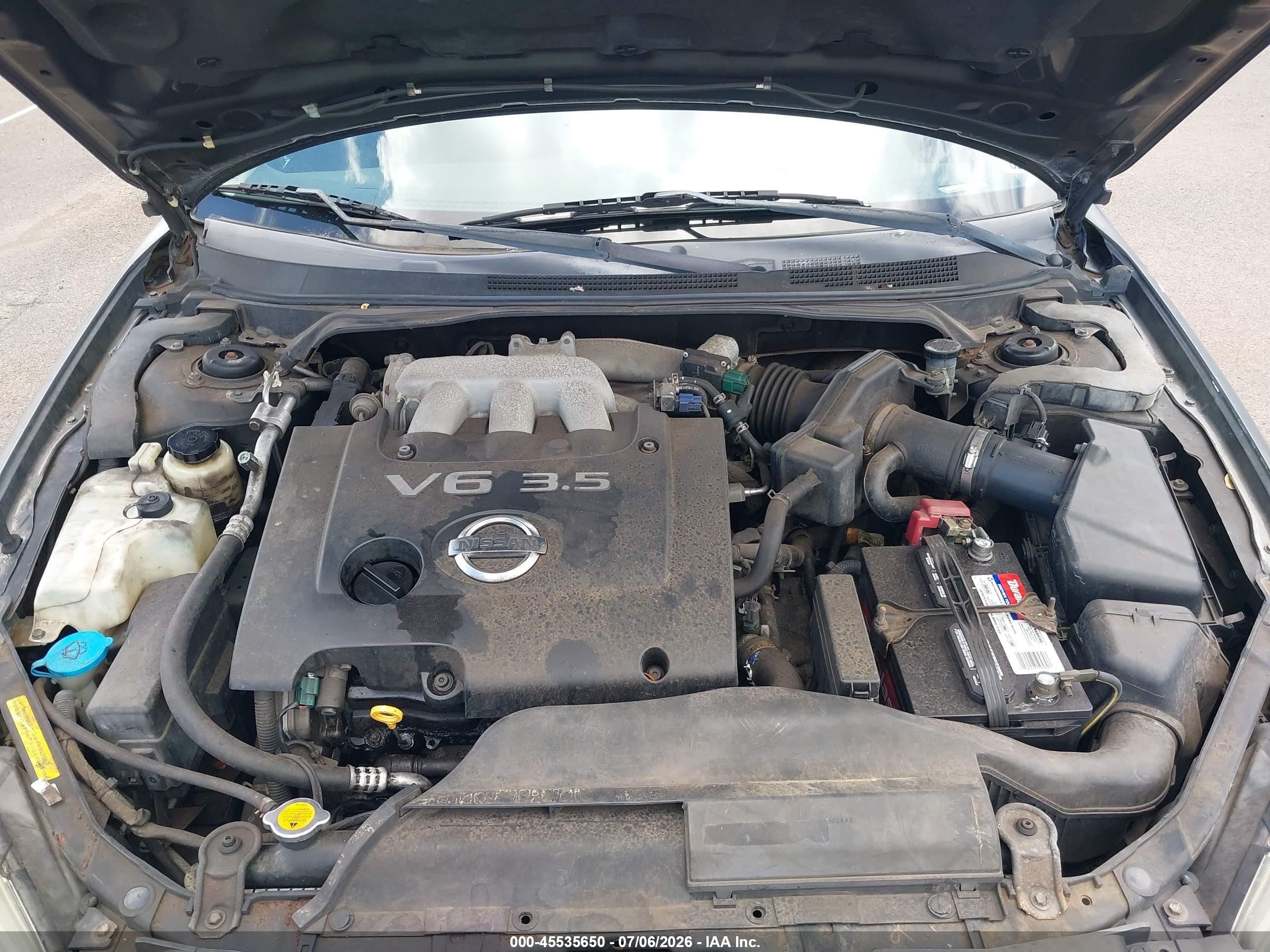 2005 Nissan Altima 3.5 Se Серый vin: 1N4BL11D45C382844