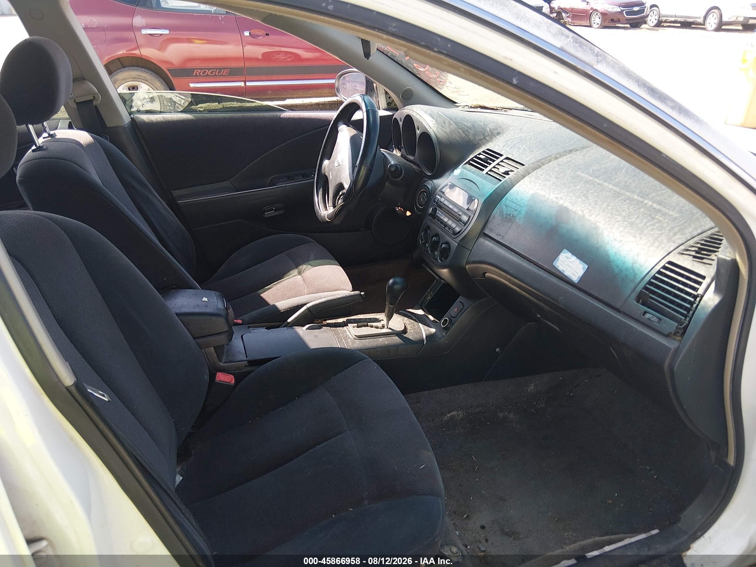 2002 Nissan Altima 3.5 Se White vin: 1N4BL11D52C218868