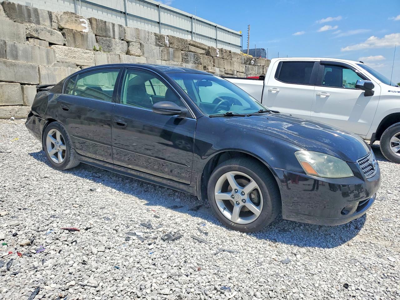 2005 Nissan Altima 3.5 Se Black vin: 1N4BL11D55N425981