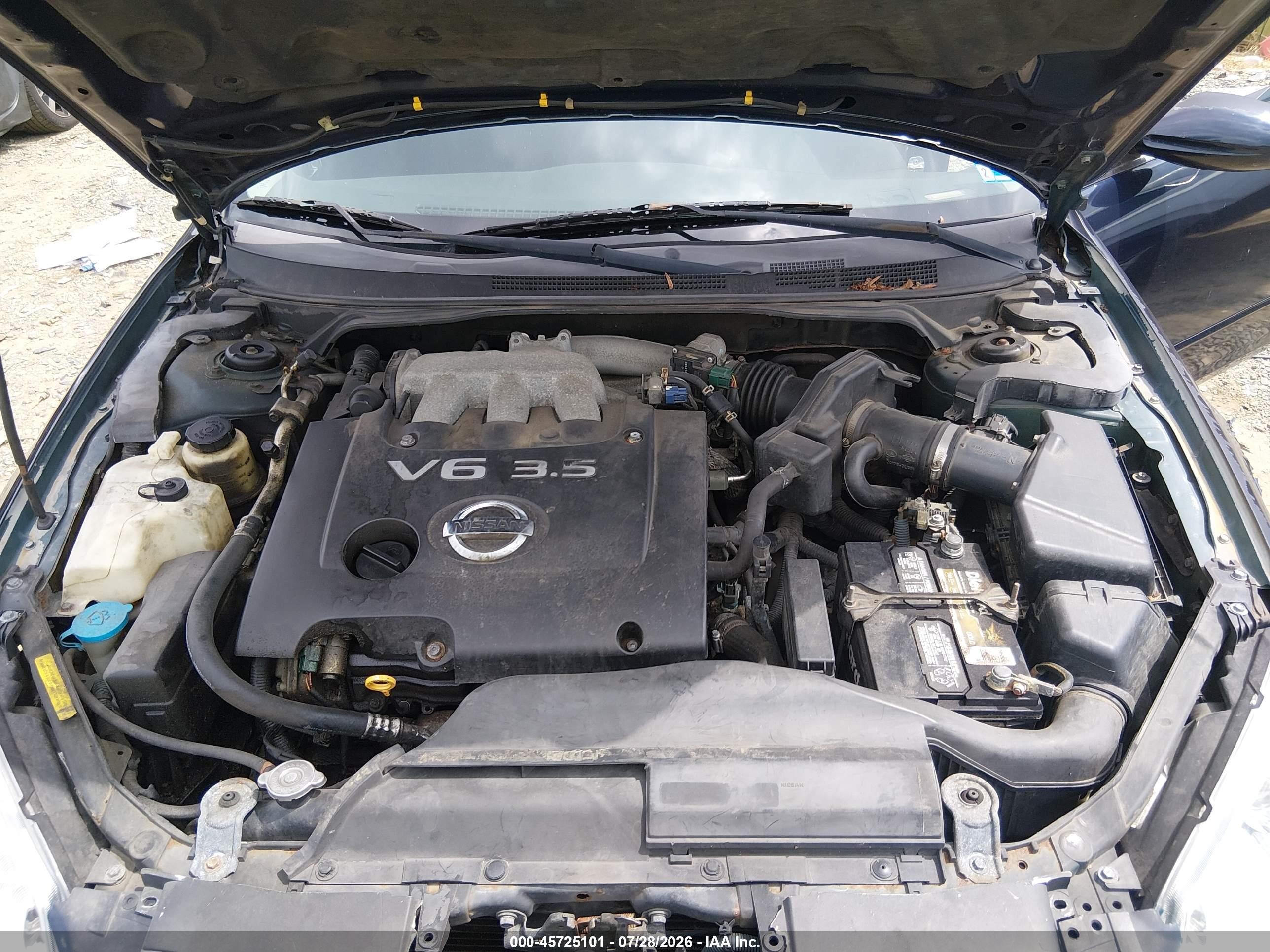 2006 Nissan Altima 3.5 Se Blue vin: 1N4BL11D56C190947