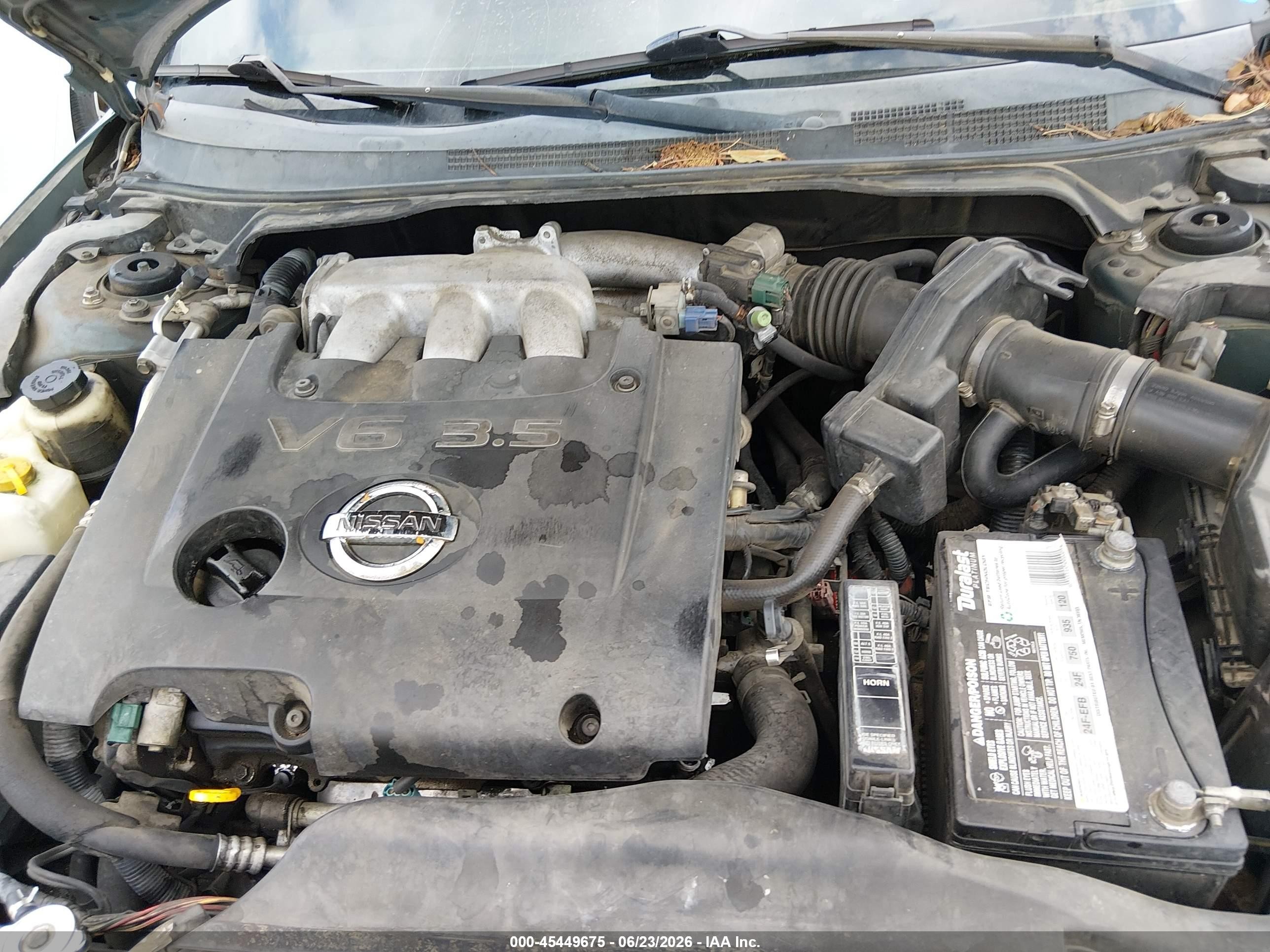 2002 Nissan Altima 3.5 Se Blue vin: 1N4BL11D62C207944