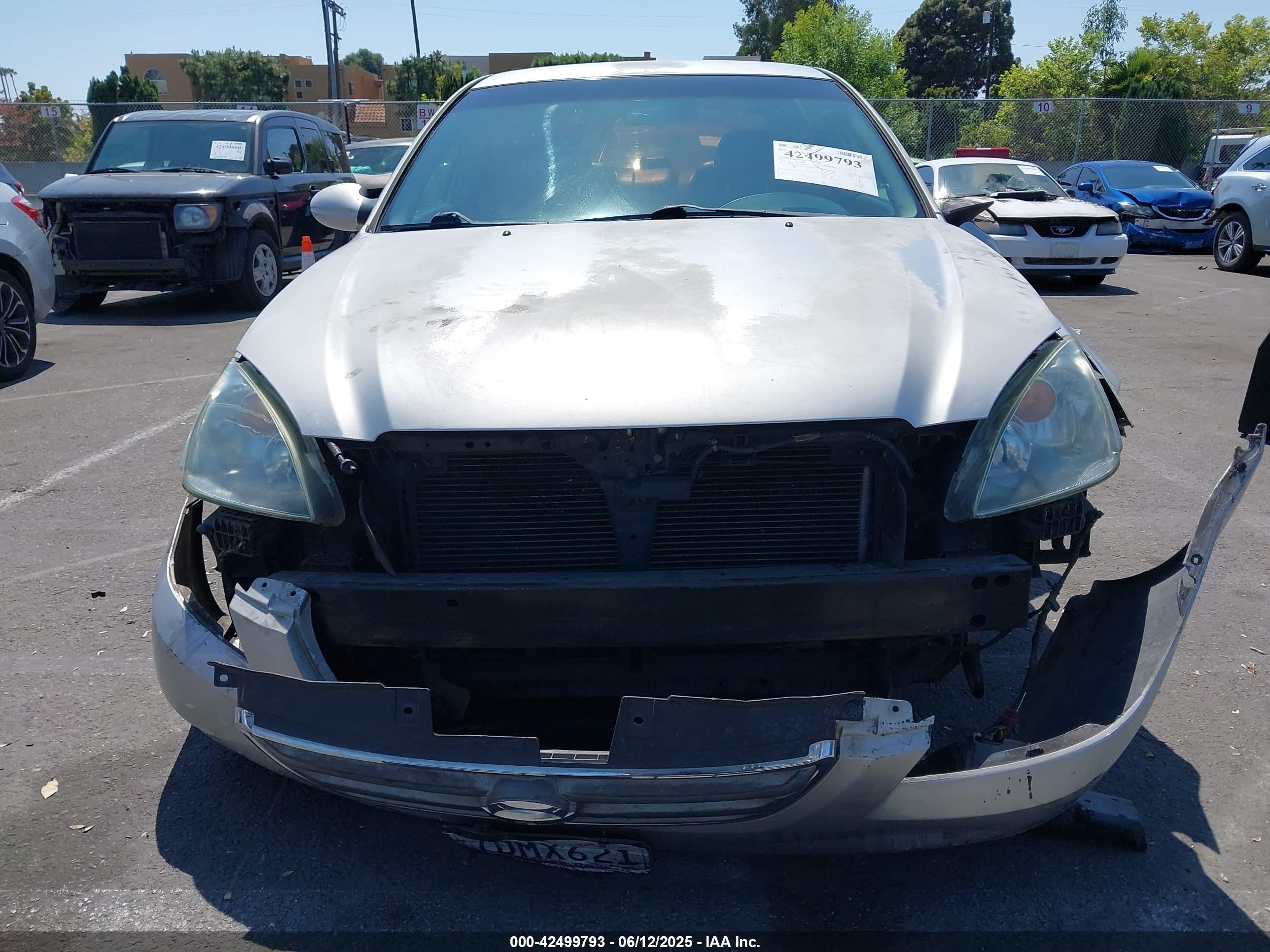 2003 Nissan Altima 3.5 Se Silver vin: 1N4BL11D63C217858