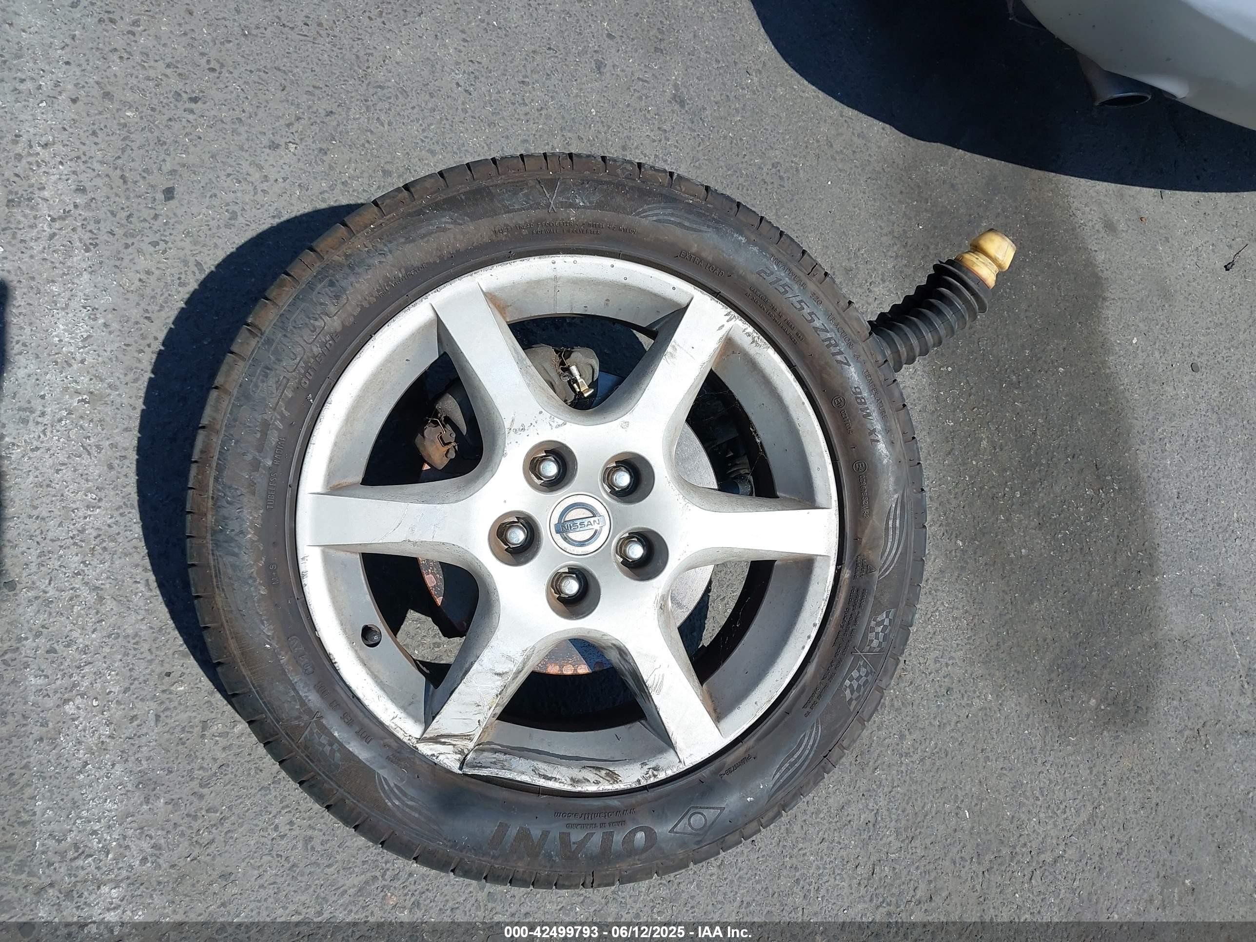 2003 Nissan Altima 3.5 Se Silver vin: 1N4BL11D63C217858