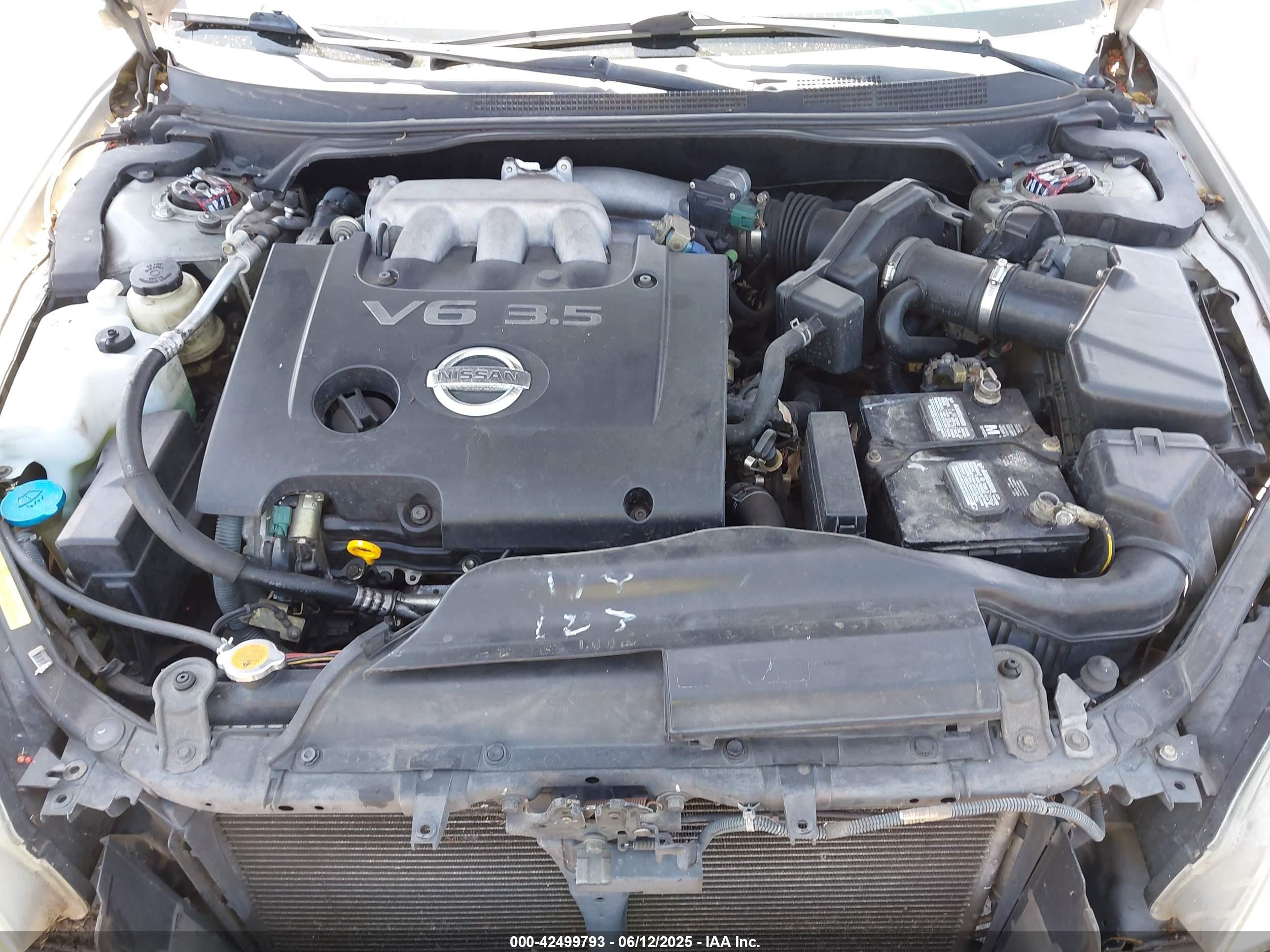 2003 Nissan Altima 3.5 Se Silver vin: 1N4BL11D63C217858