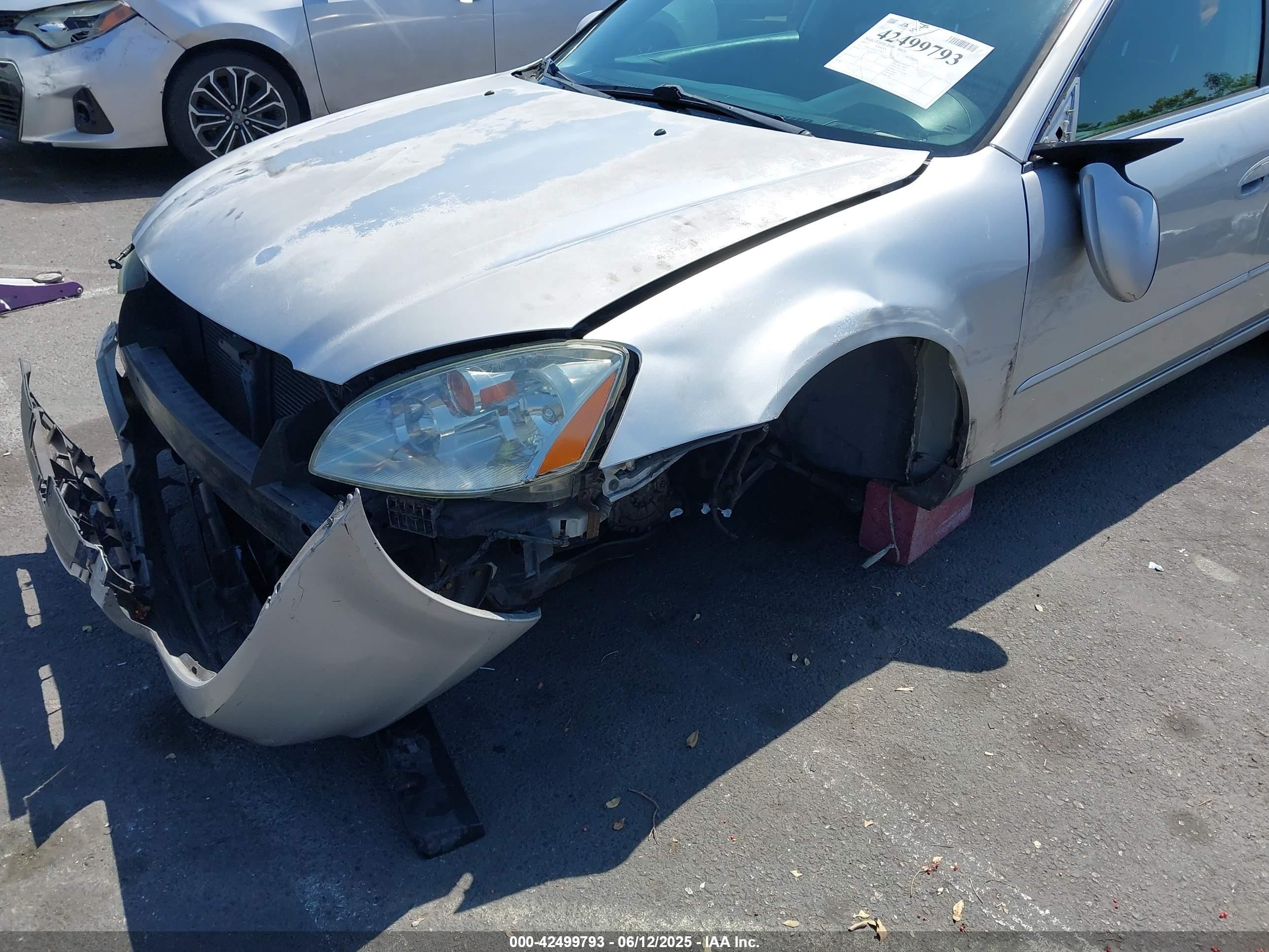 2003 Nissan Altima 3.5 Se Silver vin: 1N4BL11D63C217858