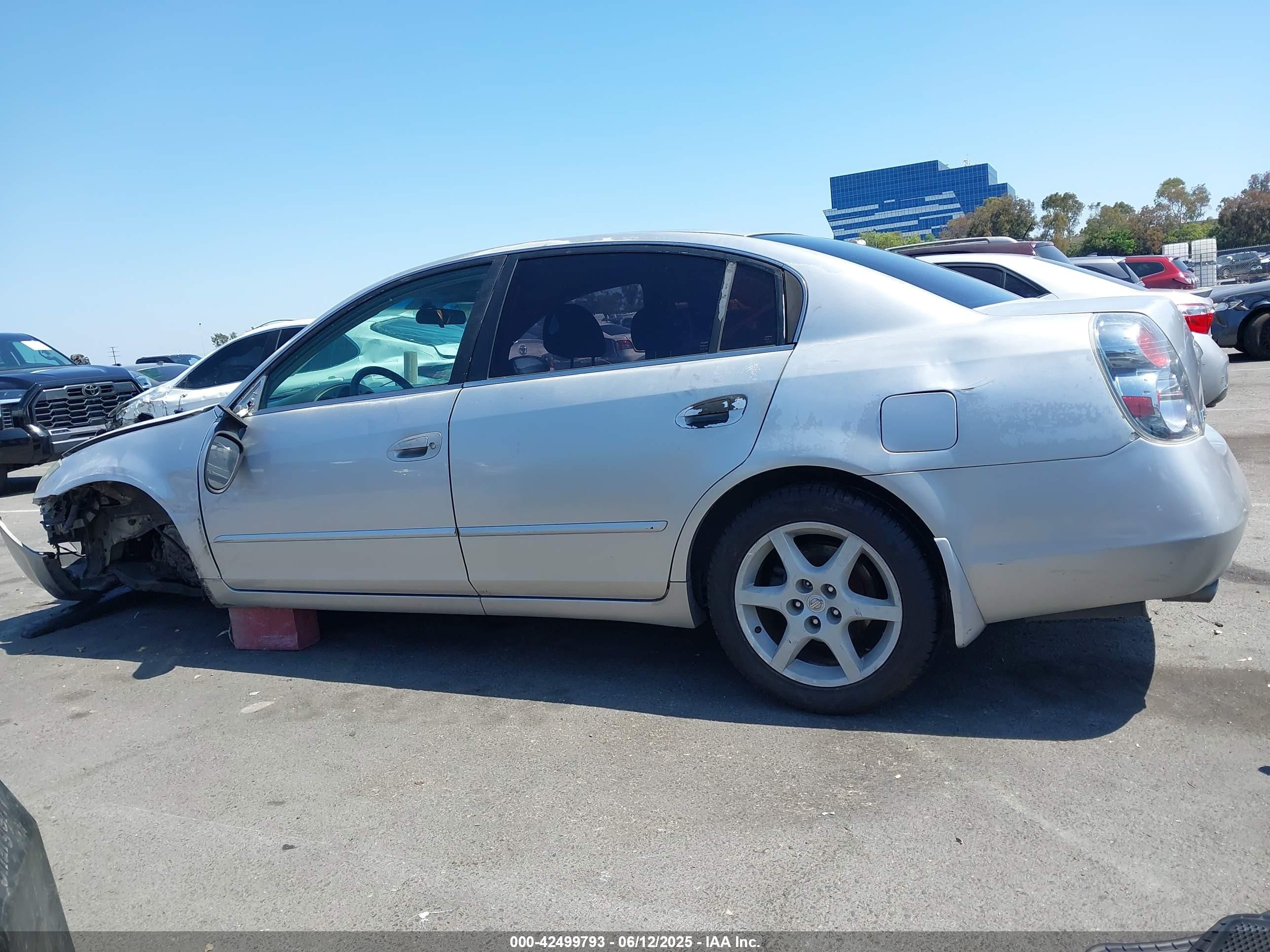 2003 Nissan Altima 3.5 Se Silver vin: 1N4BL11D63C217858