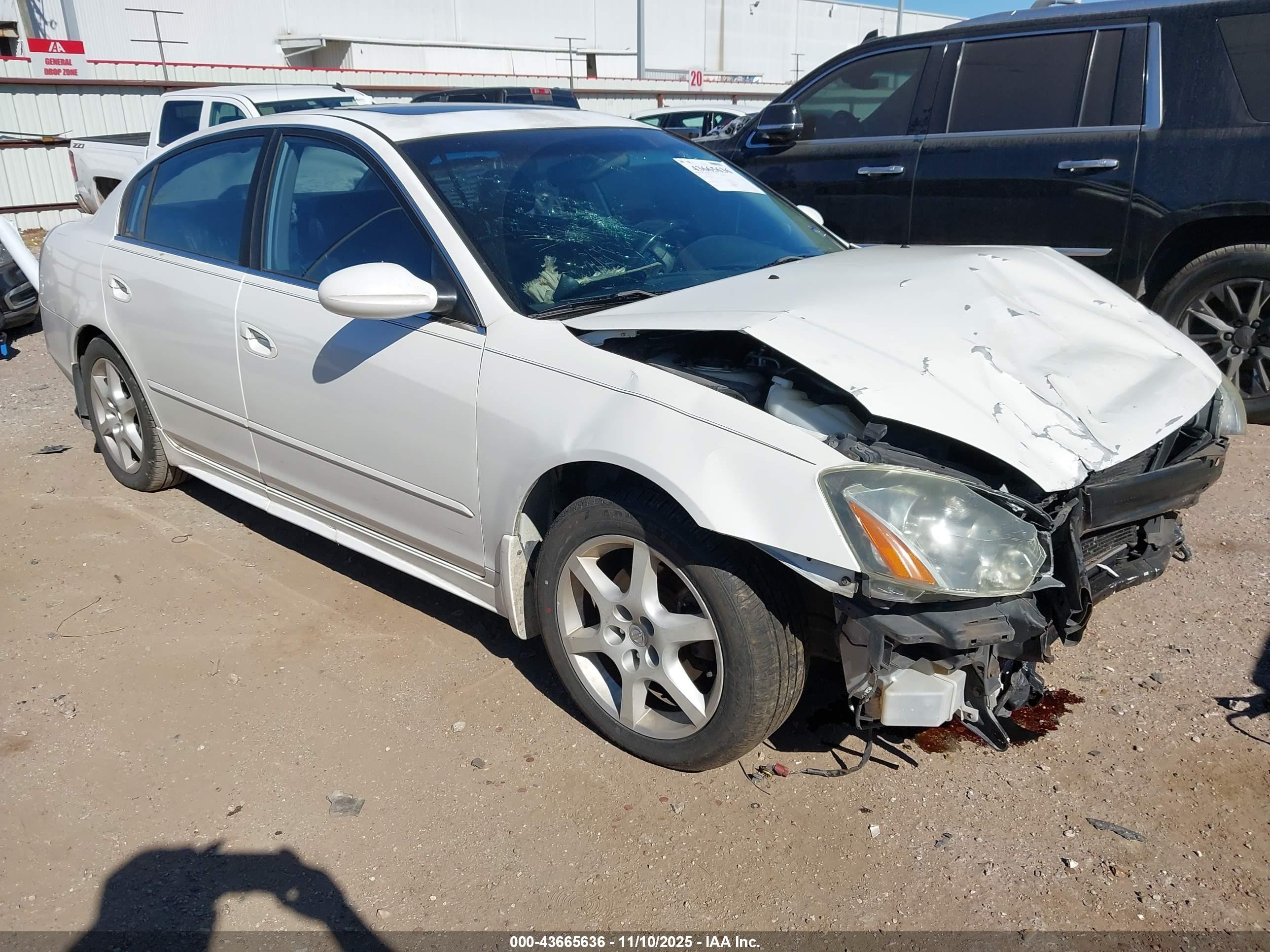 2003 Nissan Altima 3.5 Se Белый vin: 1N4BL11D63C231811