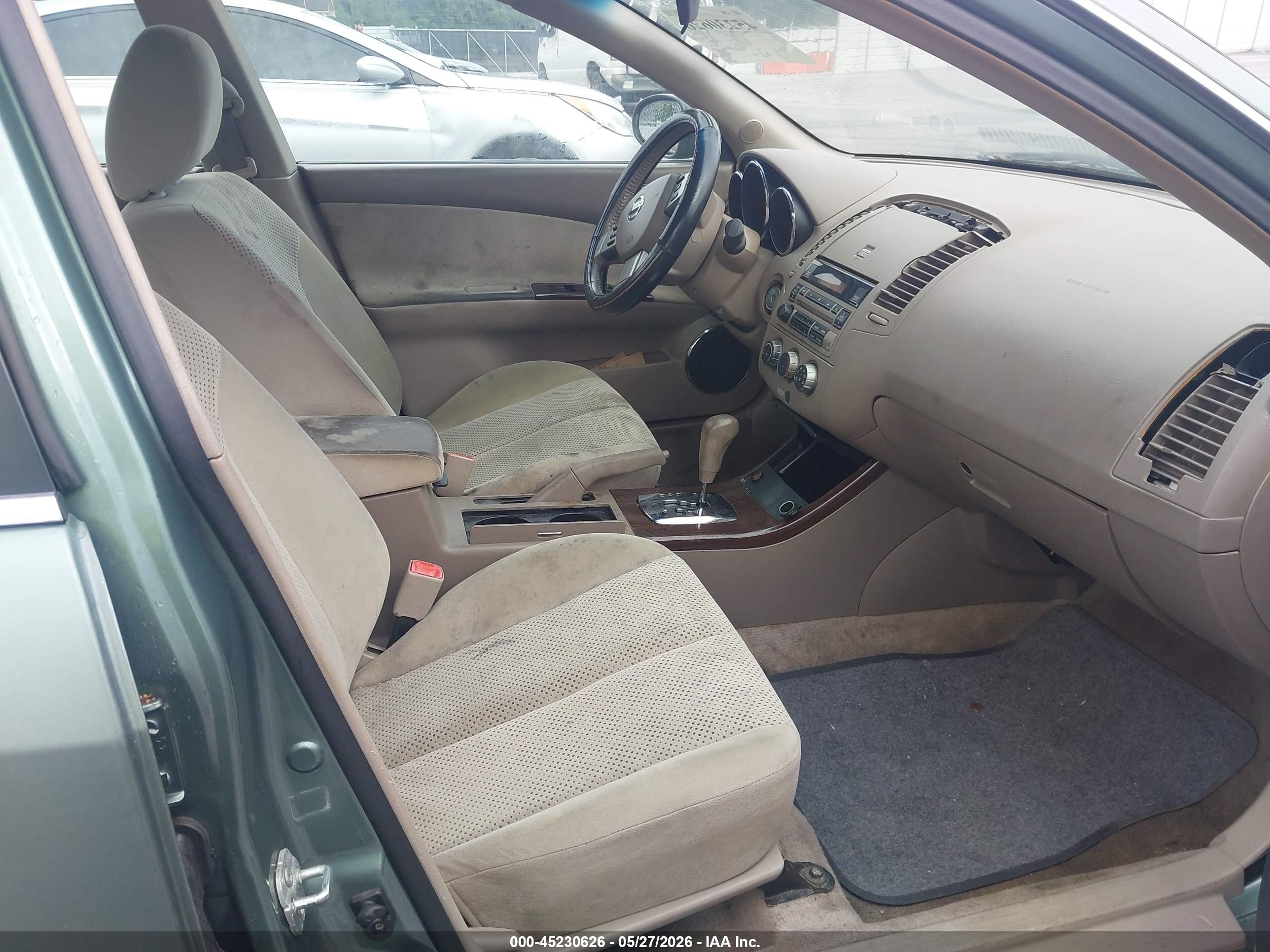 2006 Nissan Altima 3.5 Se Green vin: 1N4BL11D66C138582
