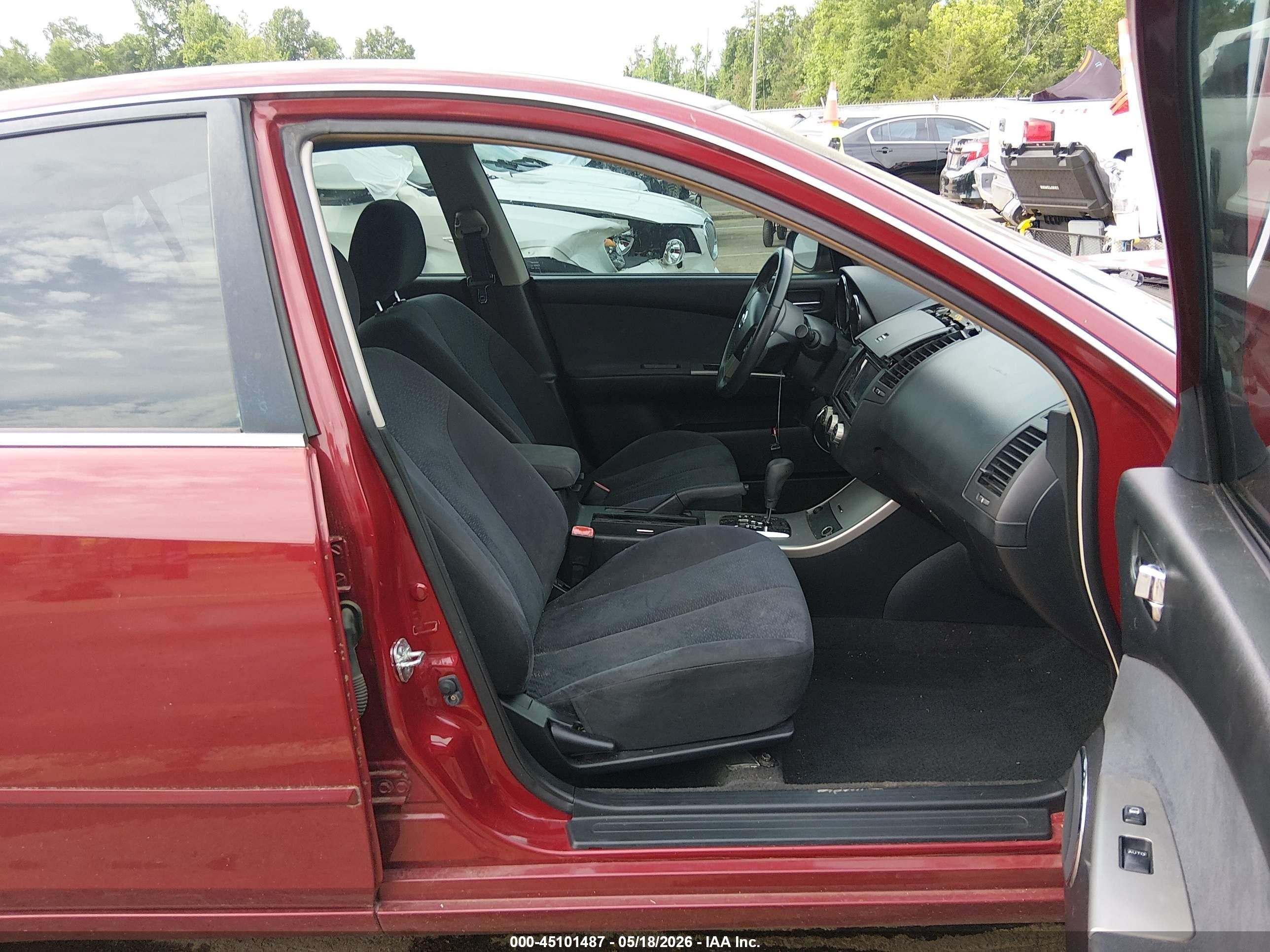 2006 Nissan Altima 3.5 Se Maroon vin: 1N4BL11D66C265347