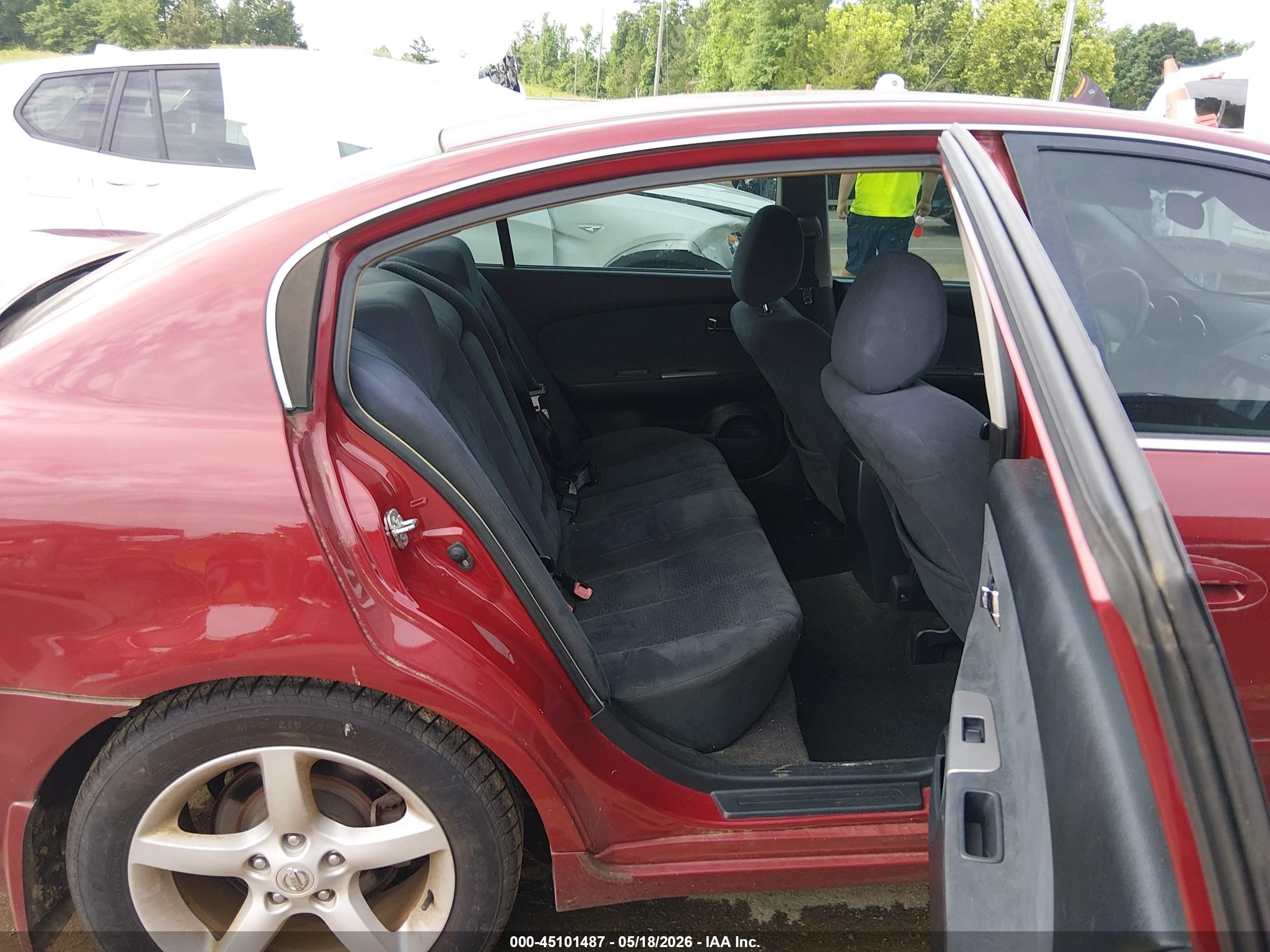 2006 Nissan Altima 3.5 Se Maroon vin: 1N4BL11D66C265347