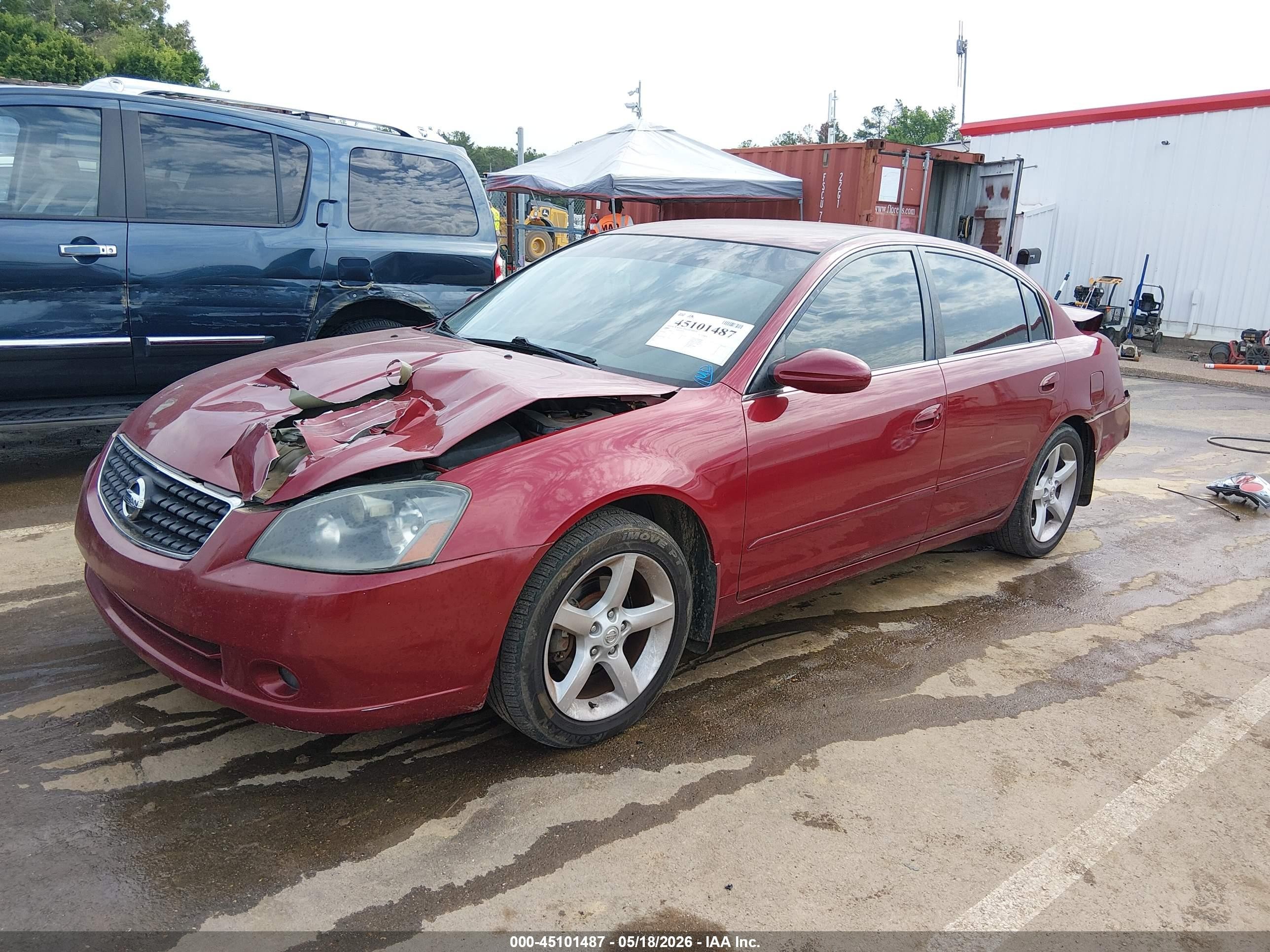 2006 Nissan Altima 3.5 Se Maroon vin: 1N4BL11D66C265347