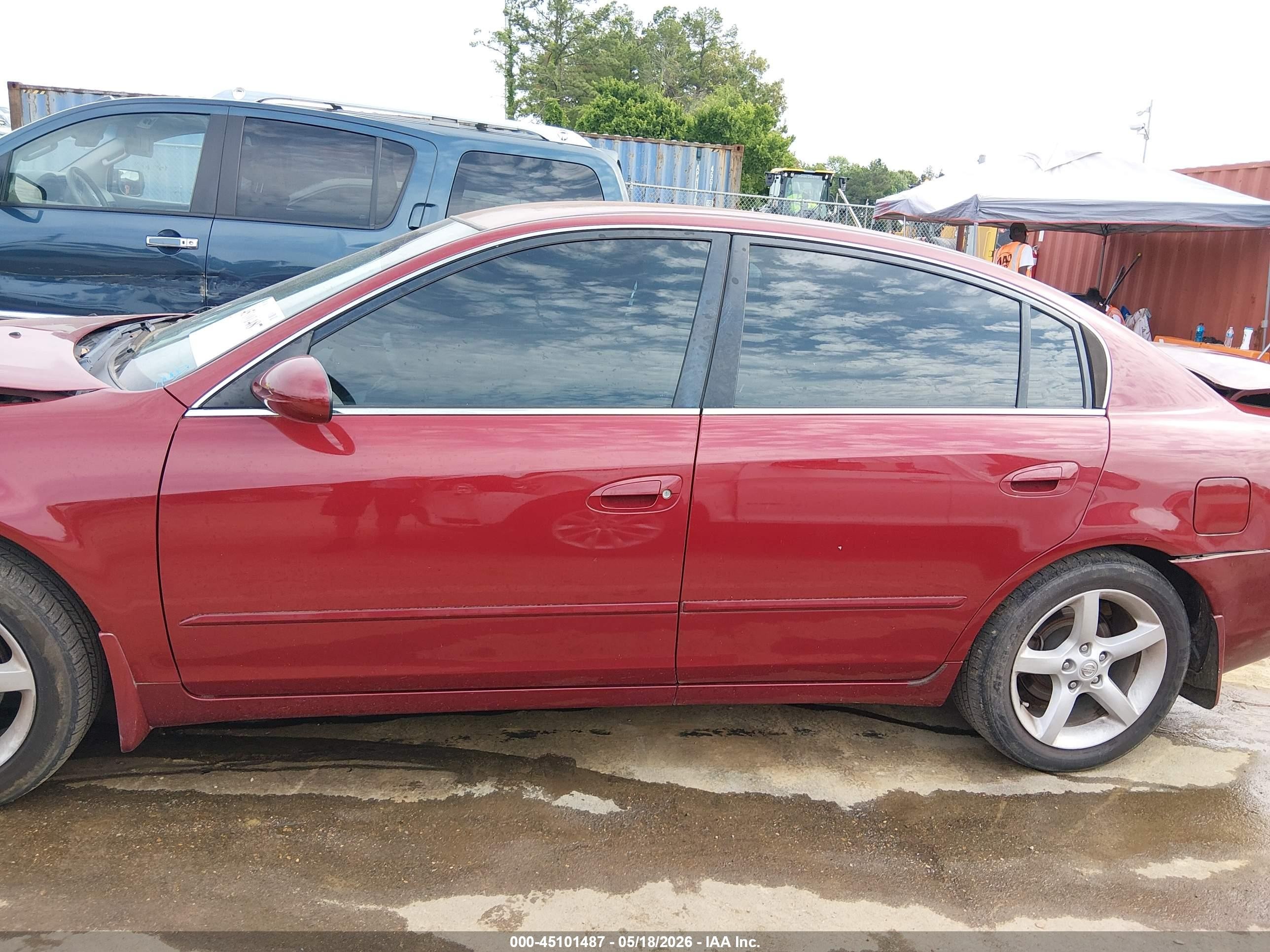 2006 Nissan Altima 3.5 Se Maroon vin: 1N4BL11D66C265347