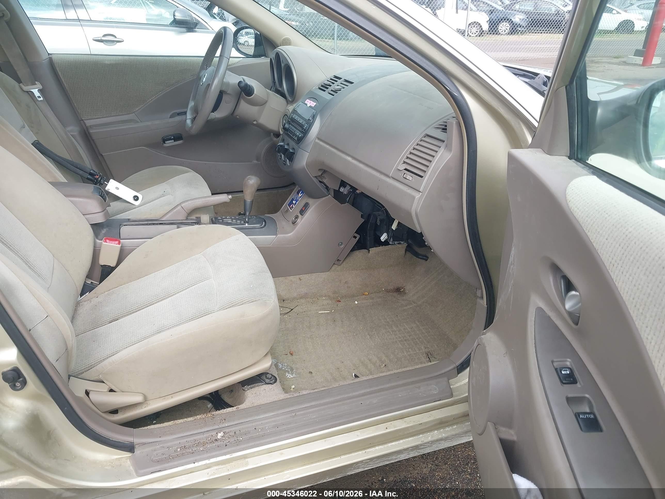 2002 Nissan Altima 3.5 Se Tan vin: 1N4BL11D72C110512