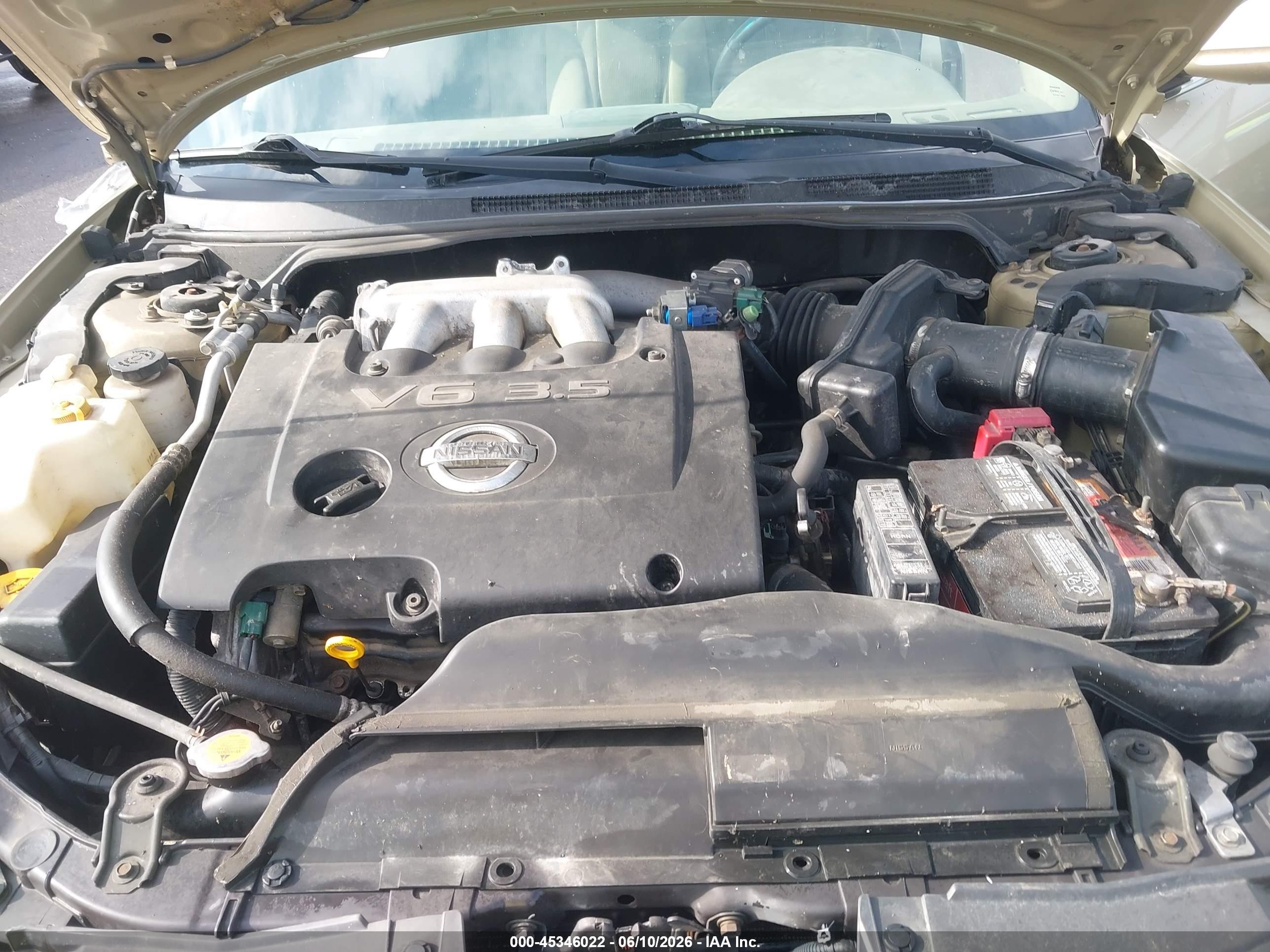 2002 Nissan Altima 3.5 Se Tan vin: 1N4BL11D72C110512