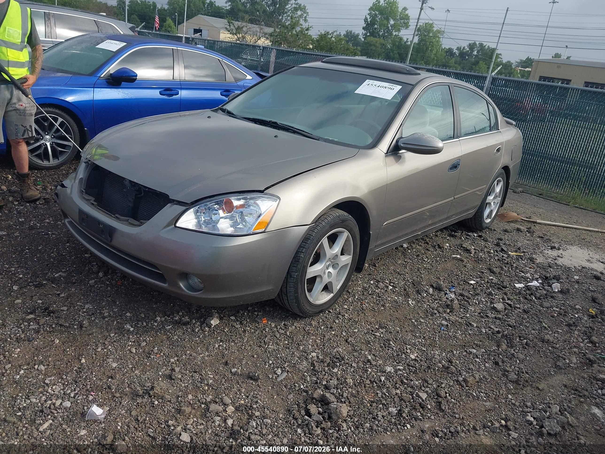 2003 Nissan Altima 3.5 Se Champagne vin: 1N4BL11D73C349169