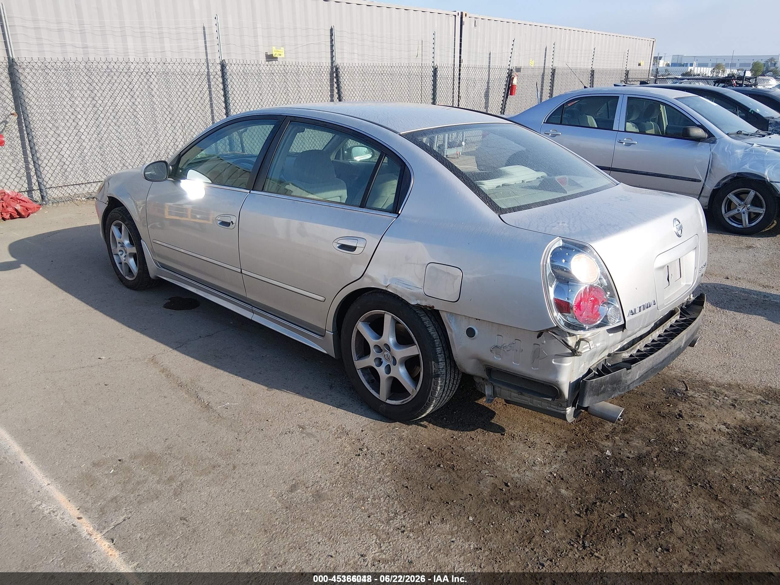 2003 Nissan Altima 3.5 Se Silver vin: 1N4BL11D83C288513