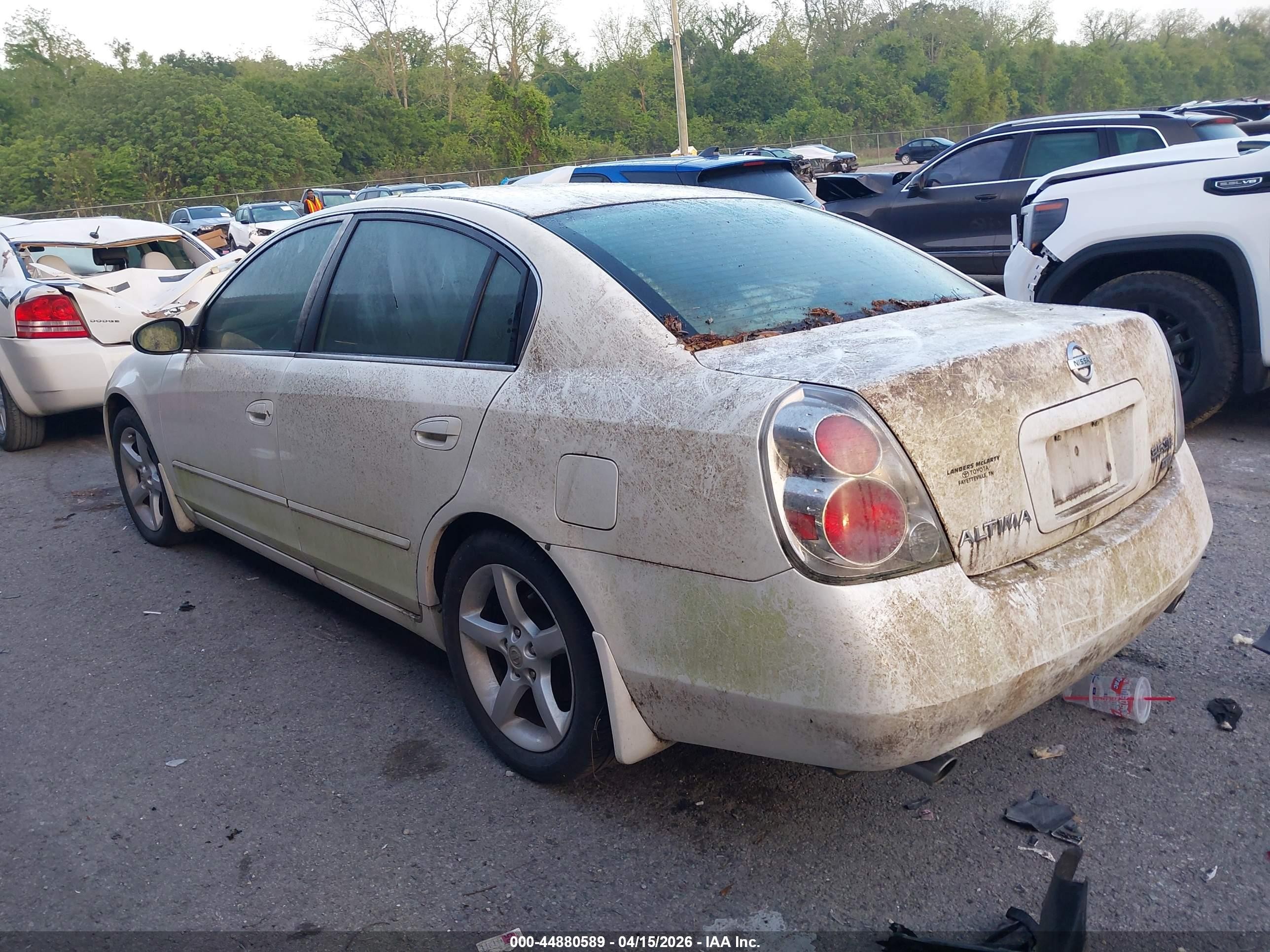 2005 Nissan Altima 3.5 Se White vin: 1N4BL11D85C175146
