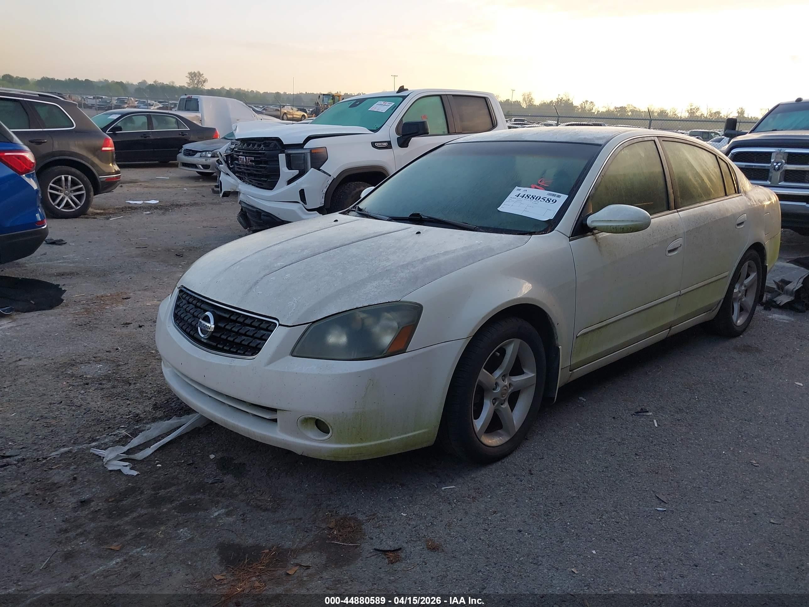 2005 Nissan Altima 3.5 Se White vin: 1N4BL11D85C175146