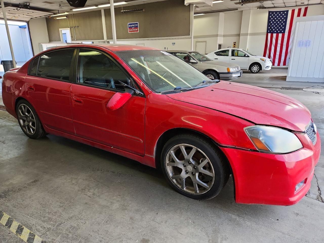 2005 Nissan Altima Red vin: 1N4BL11D85C954014