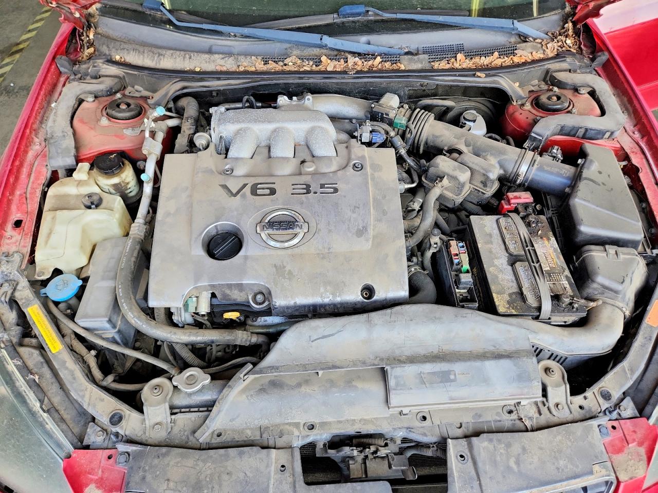 2005 Nissan Altima Red vin: 1N4BL11D85C954014