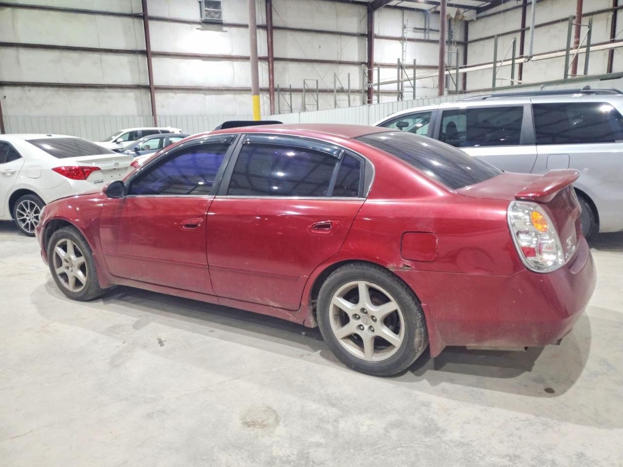 2003 Nissan Altima 3.5 Se Maroon vin: 1N4BL11D93C296183