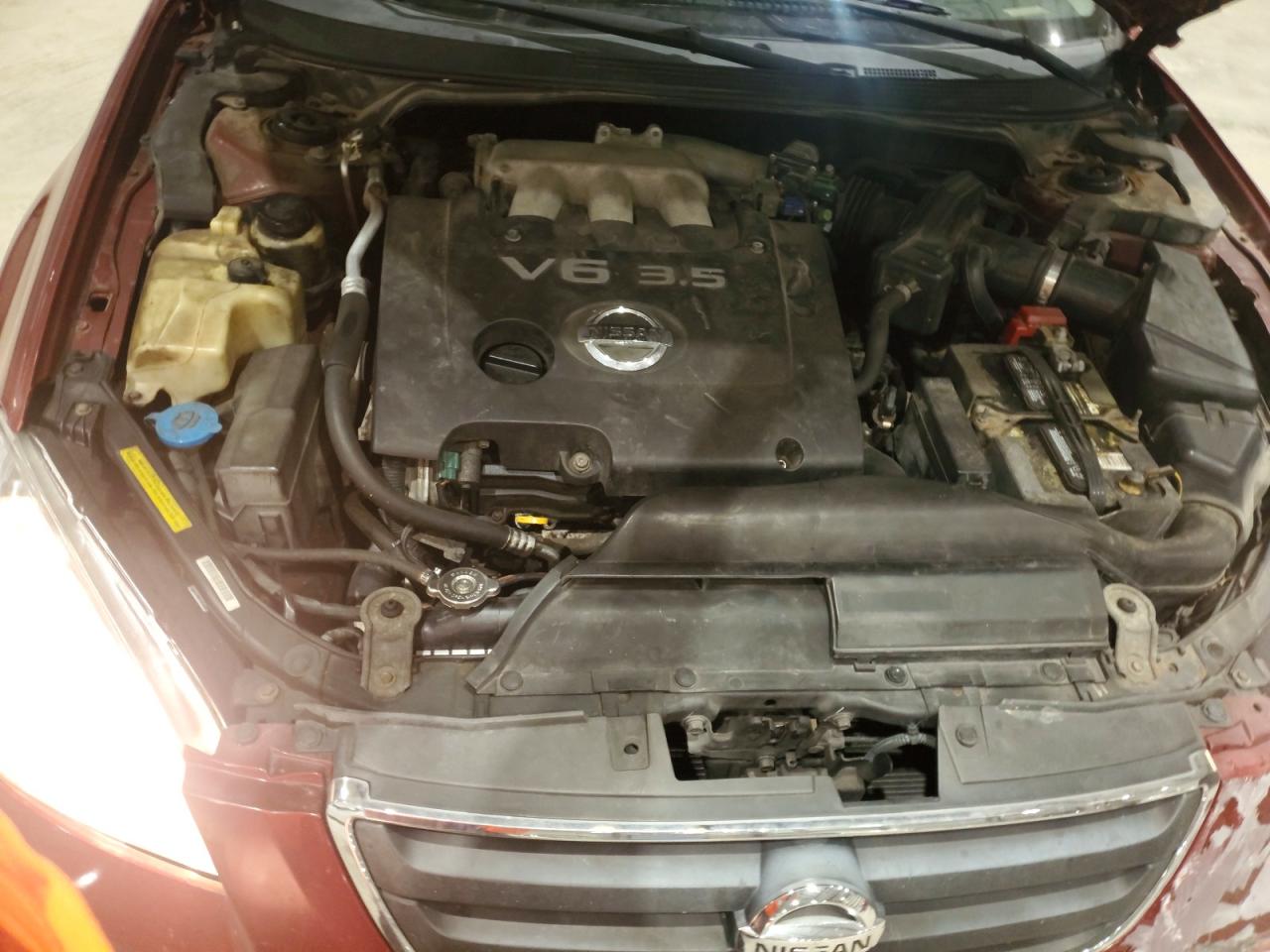2003 Nissan Altima 3.5 Se Maroon vin: 1N4BL11D93C296183