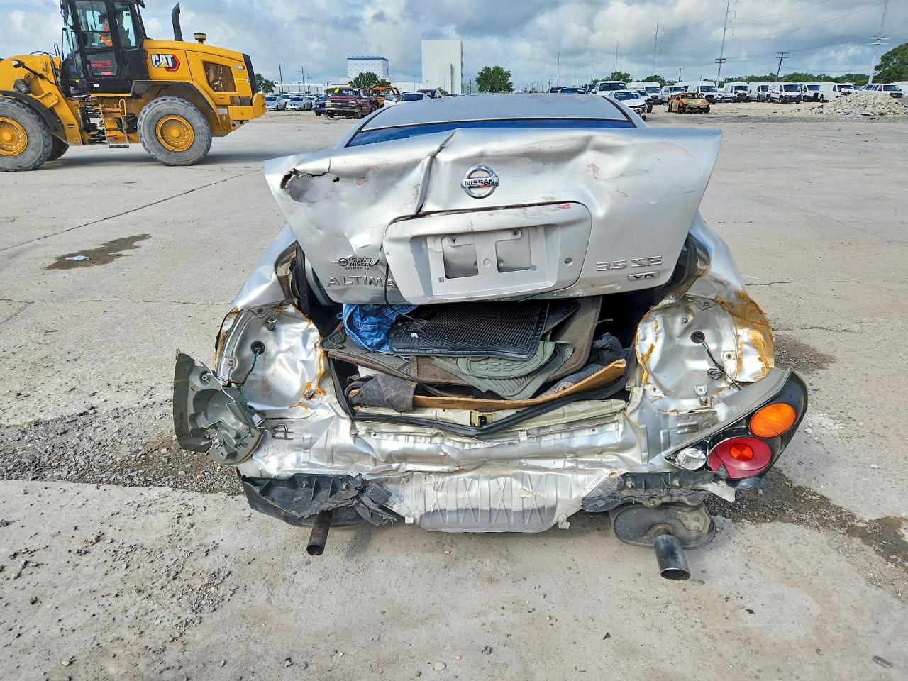 2003 Nissan Altima Se Silver vin: 1N4BL11D93C304573