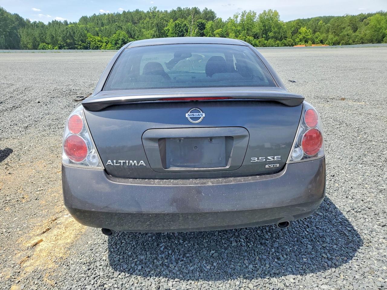 2005 Nissan Altima 3.5 Se Gray vin: 1N4BL11D95C315723
