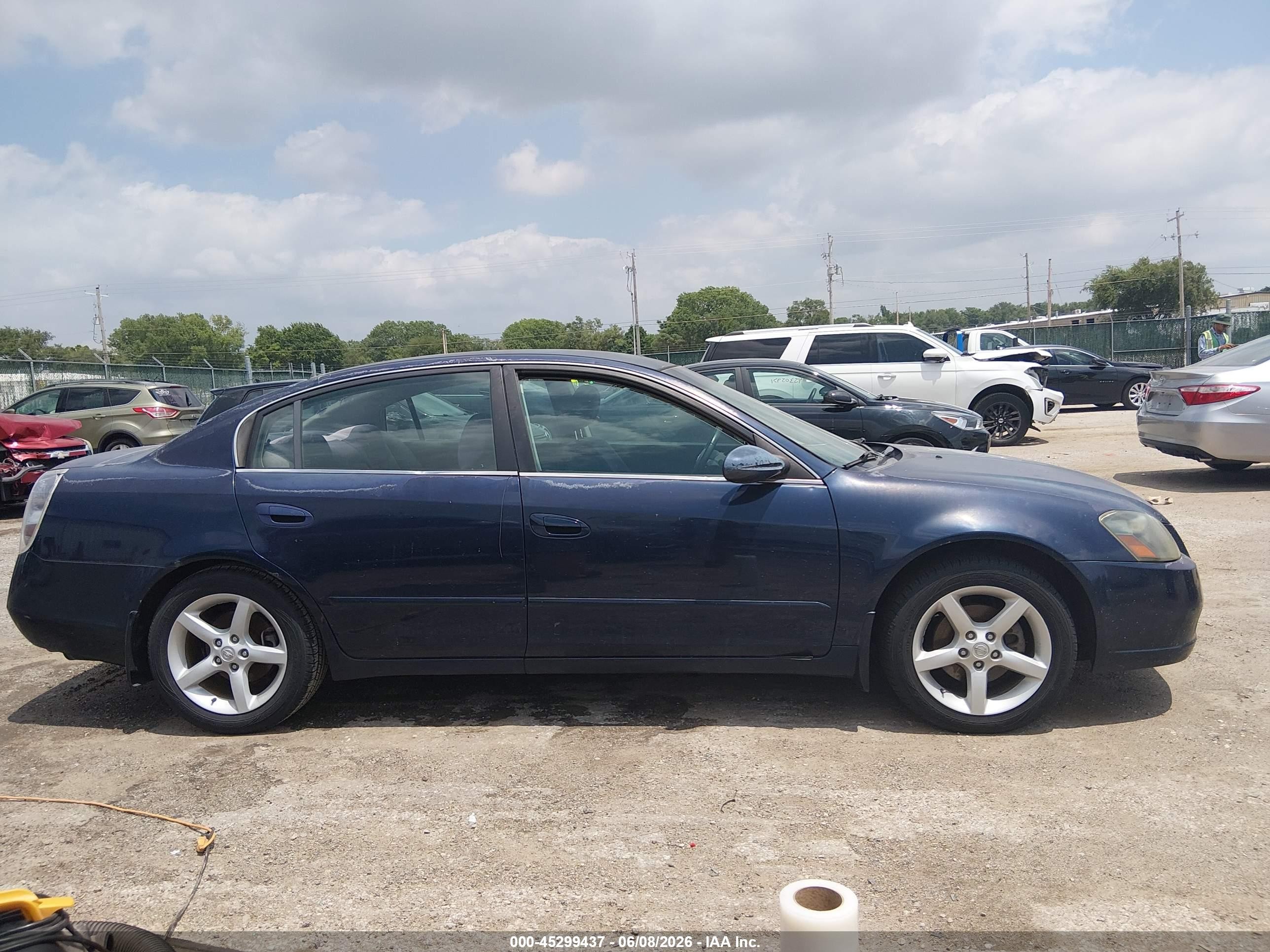 2006 Nissan Altima 3.5 Se Синий vin: 1N4BL11D96N415049