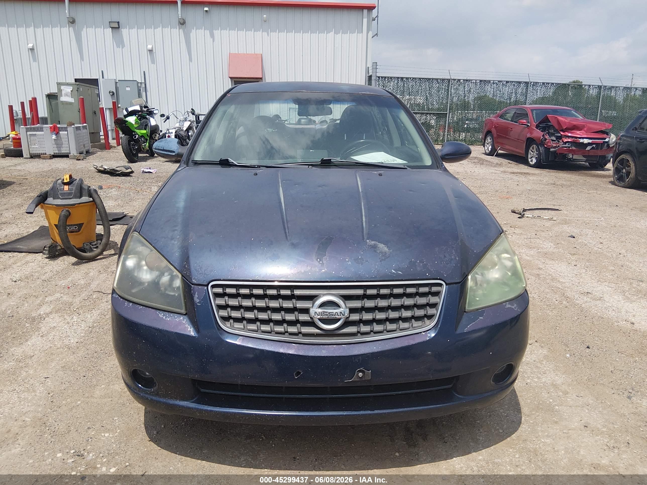 2006 Nissan Altima 3.5 Se Синий vin: 1N4BL11D96N415049