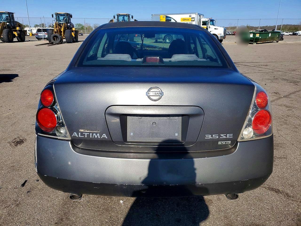 2006 Nissan Altima 3.5 Se Gray vin: 1N4BL11DX6C134440