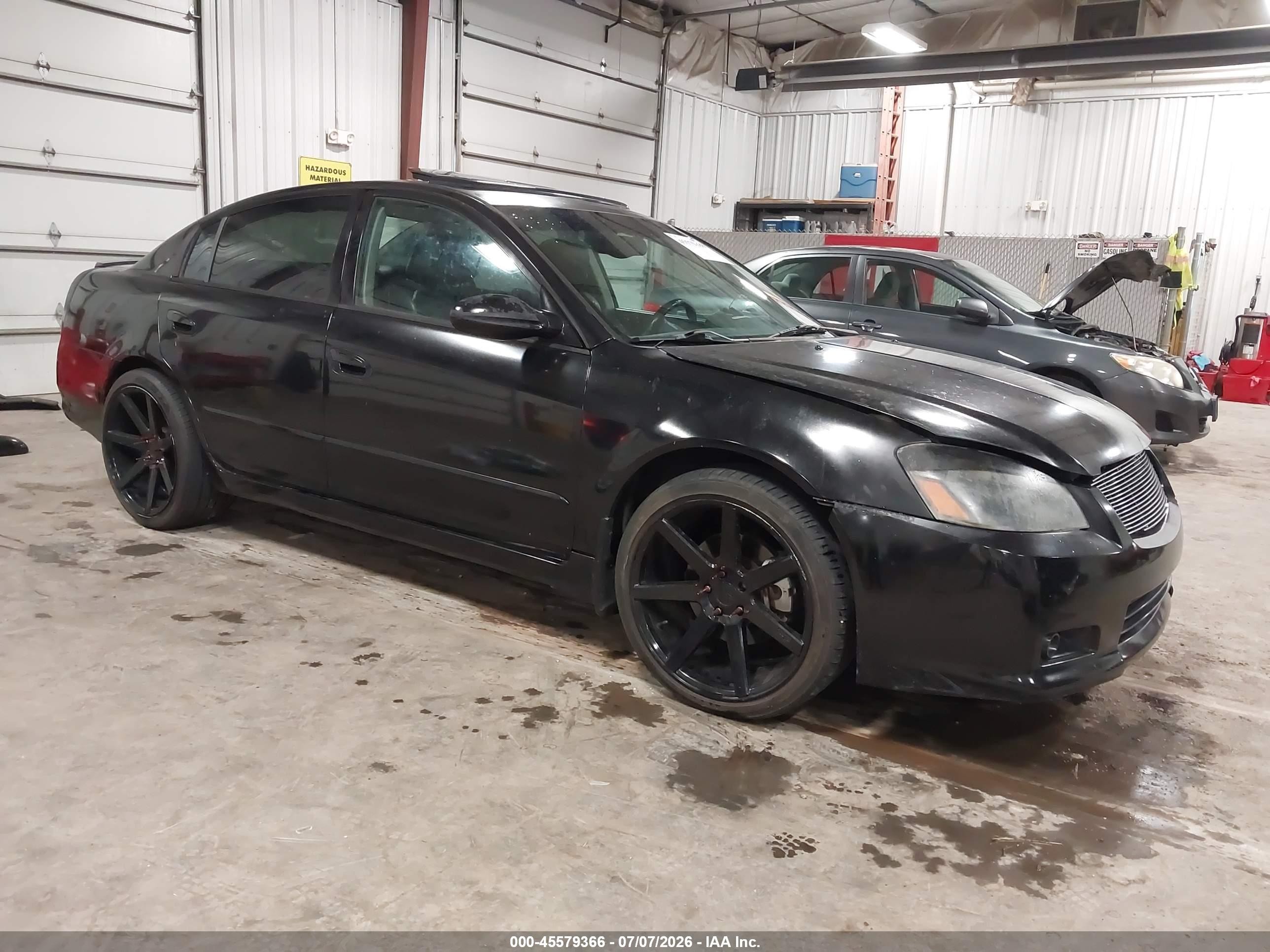 2006 Nissan Altima 3.5 Se-r Black vin: 1N4BL11DX6C207595