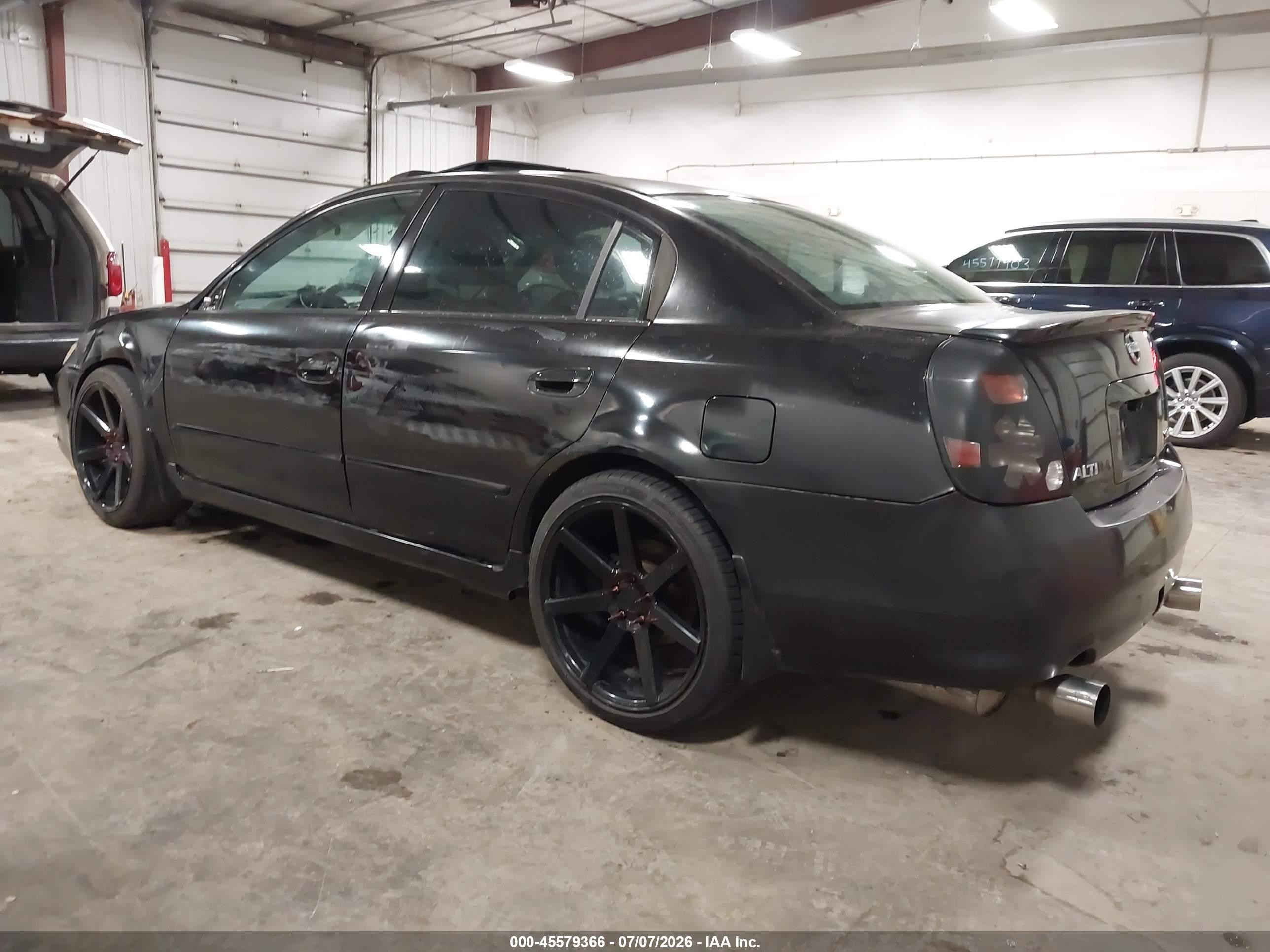 2006 Nissan Altima 3.5 Se-r Black vin: 1N4BL11DX6C207595